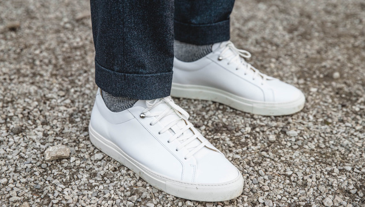 Chaussure blanche homme fashion habillé