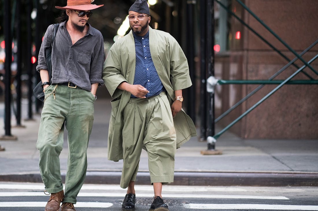 8 manières fortes de porter un pantalon vert - Bonnegueule