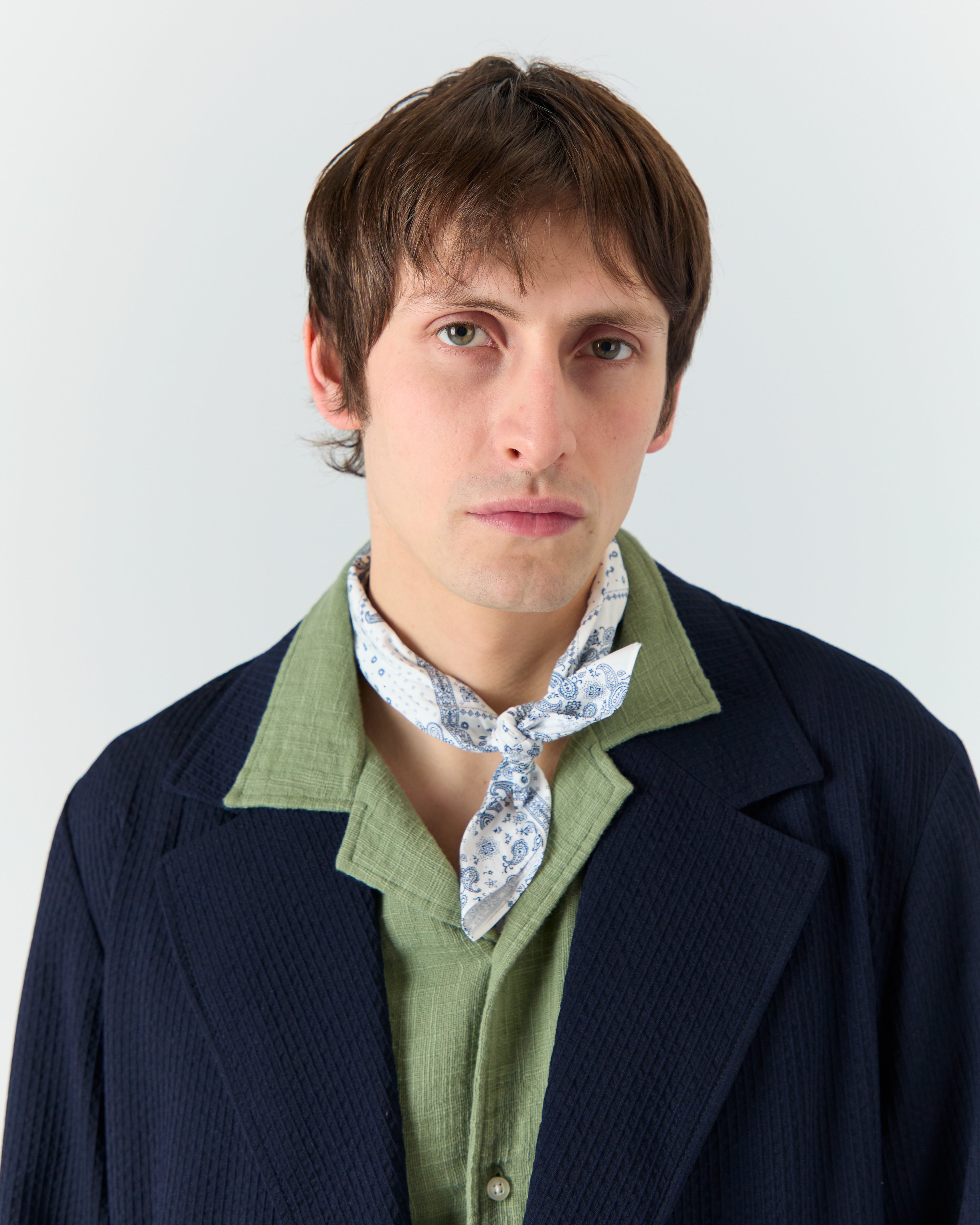 Minato bandana in white