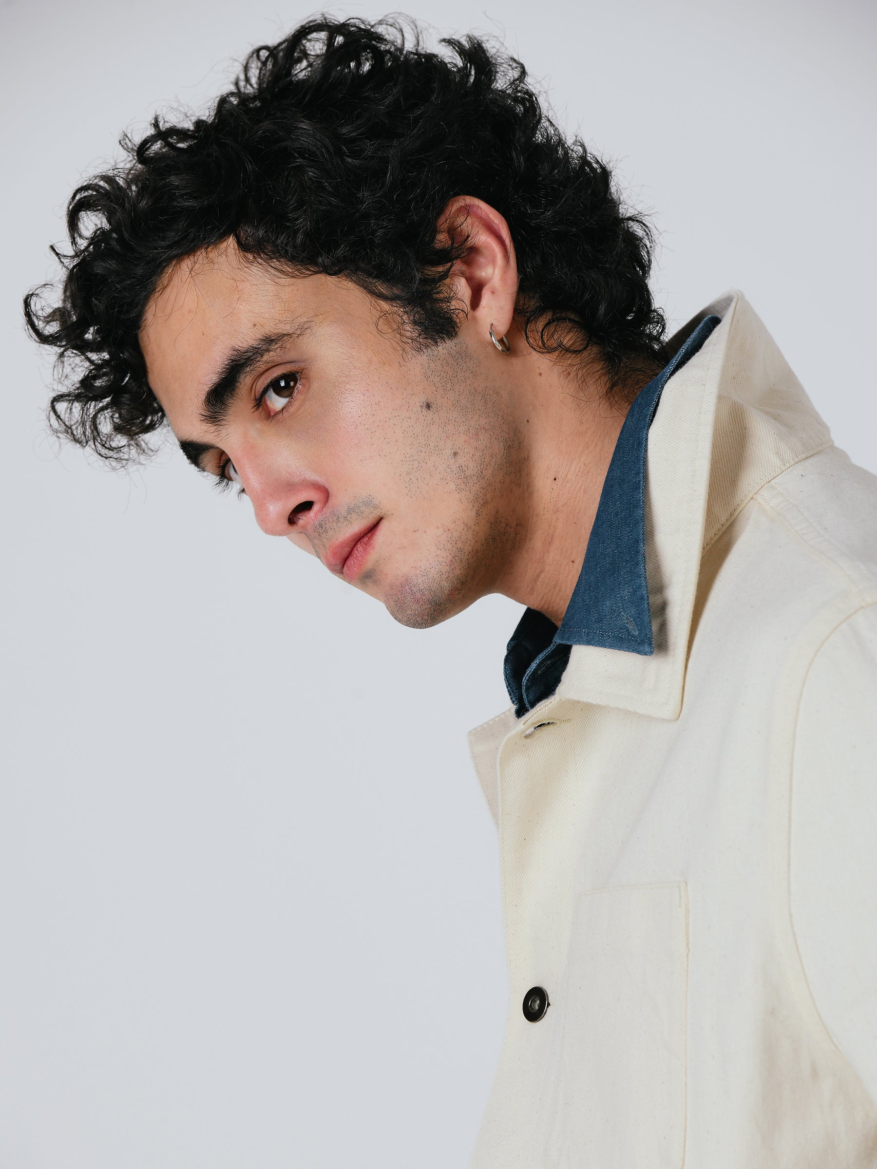 Bergame jacket in ecru