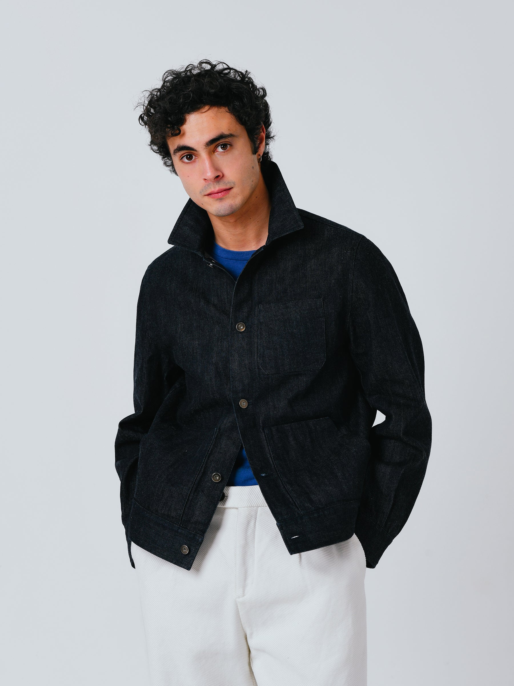 Veste Bergame indigo