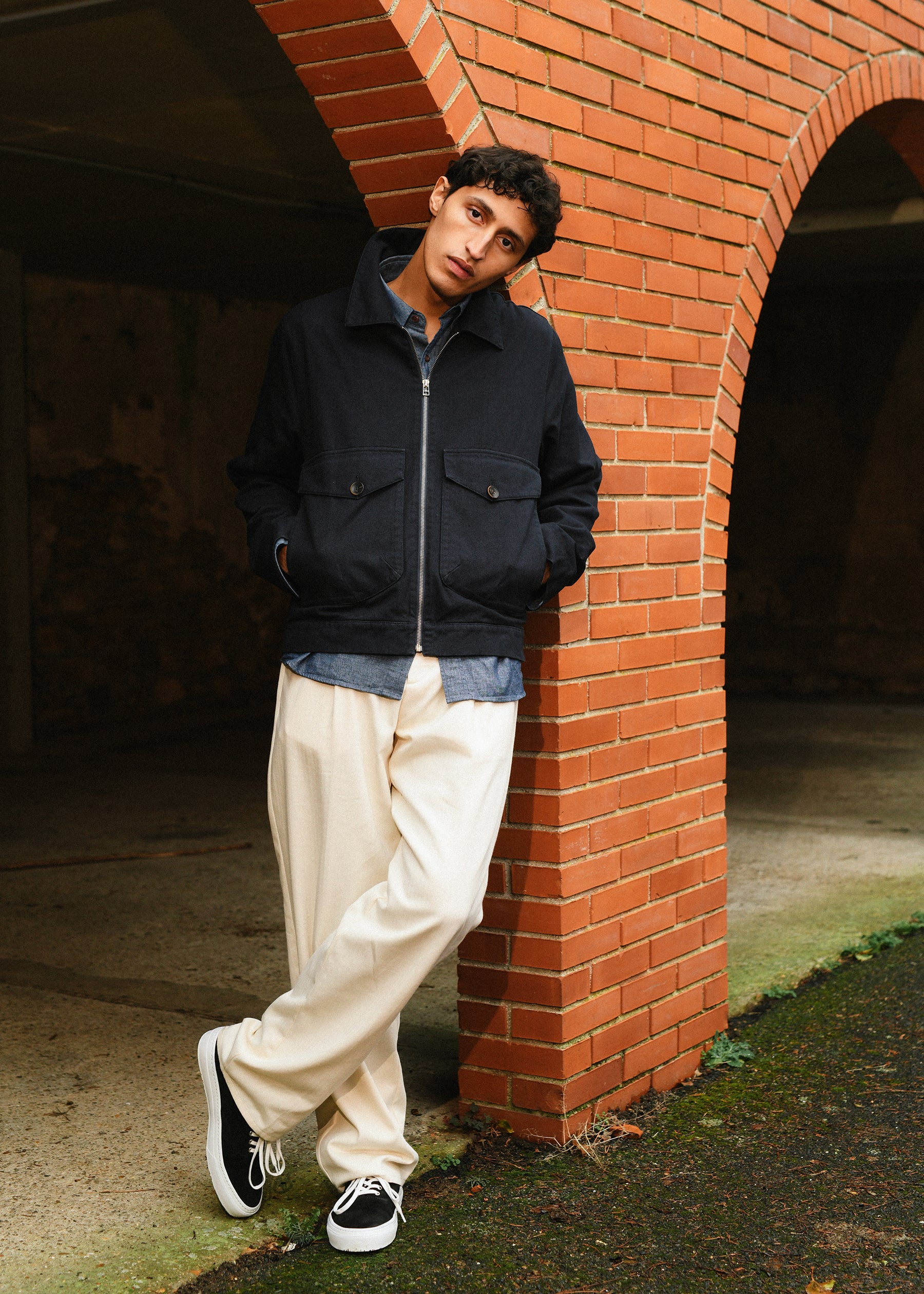 Blouson Tottori marine