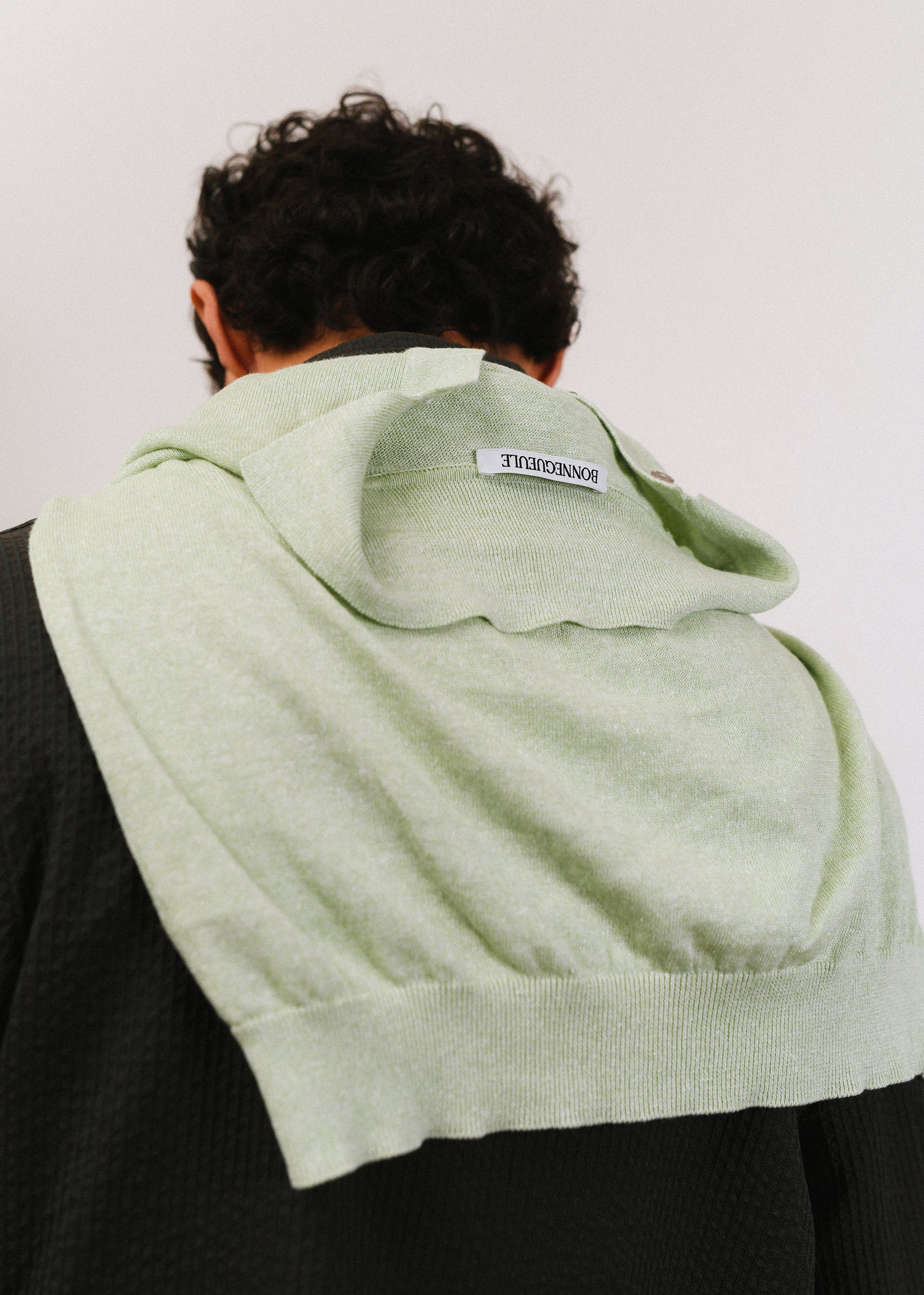 Pull Padova vert pastel