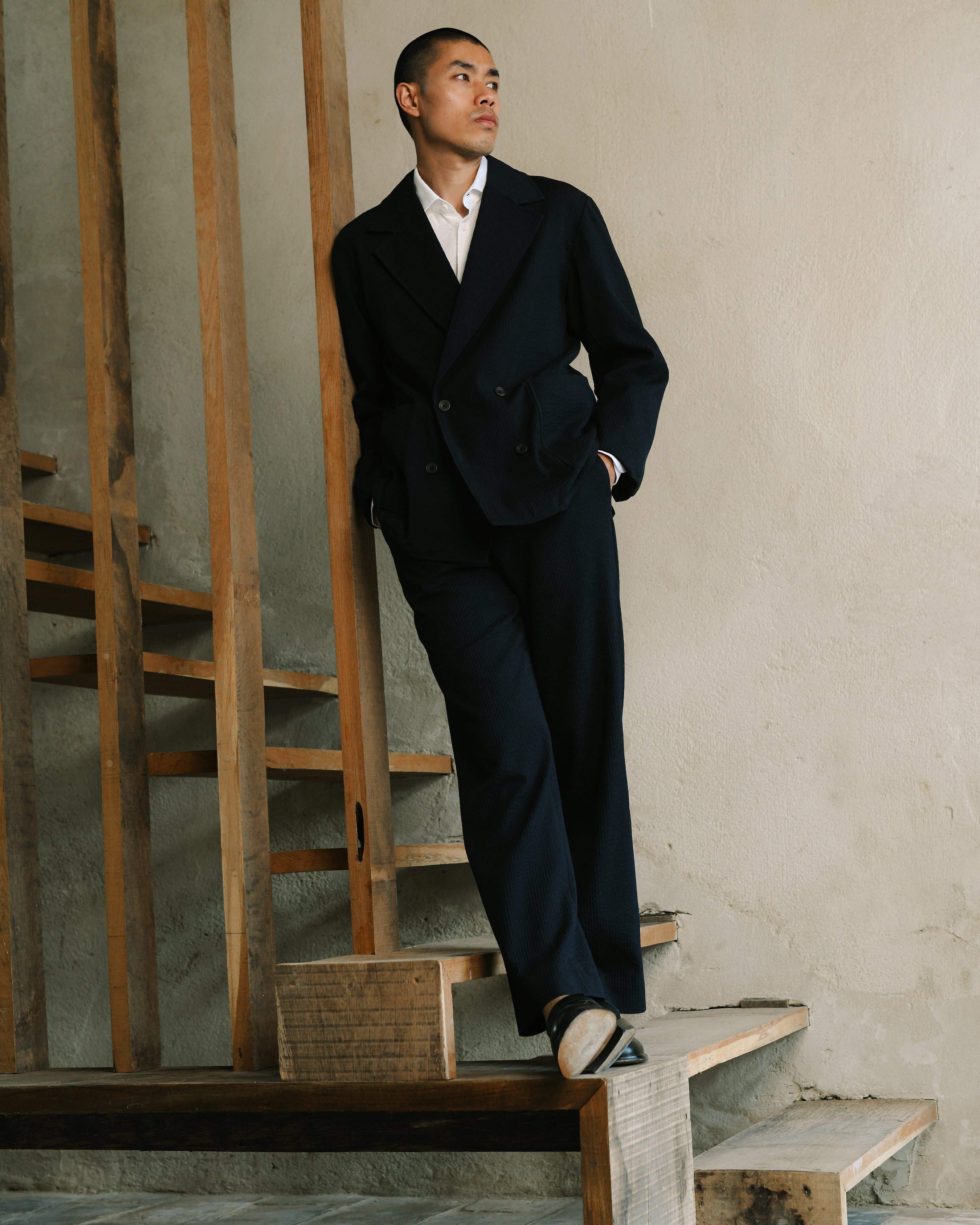 Otranto suit in navy