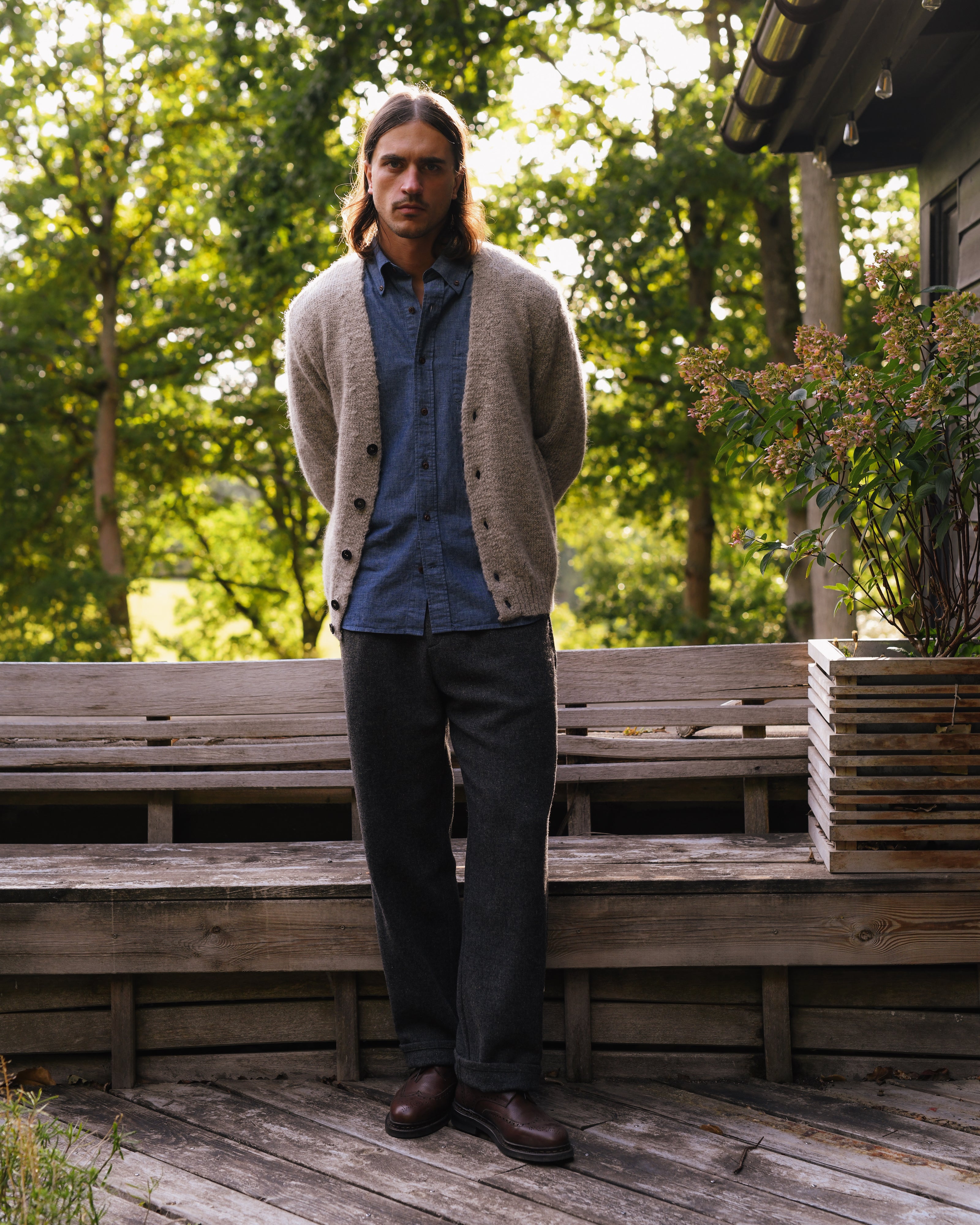 Calvi shirt in indigo