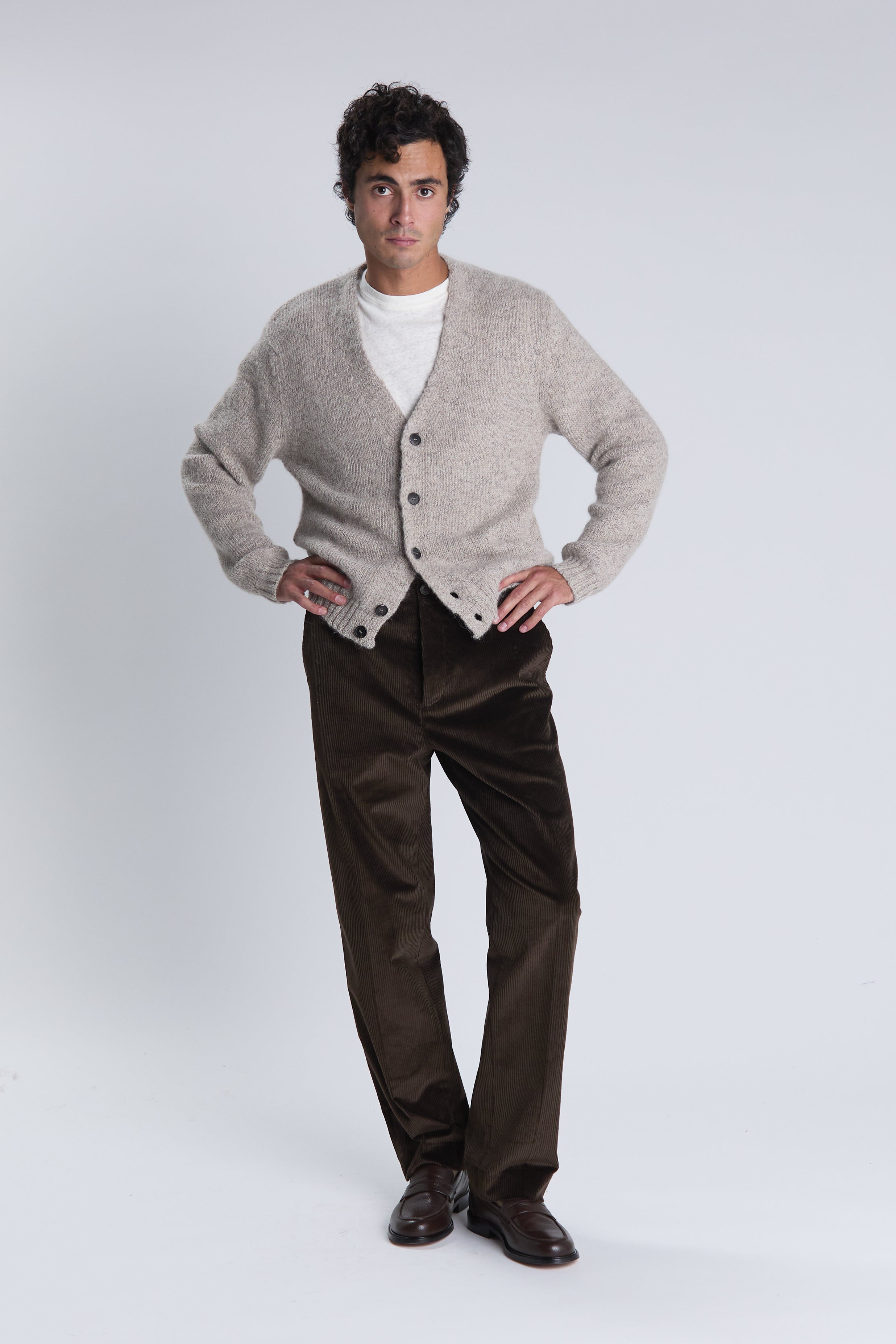 Cardigan Salvini grège