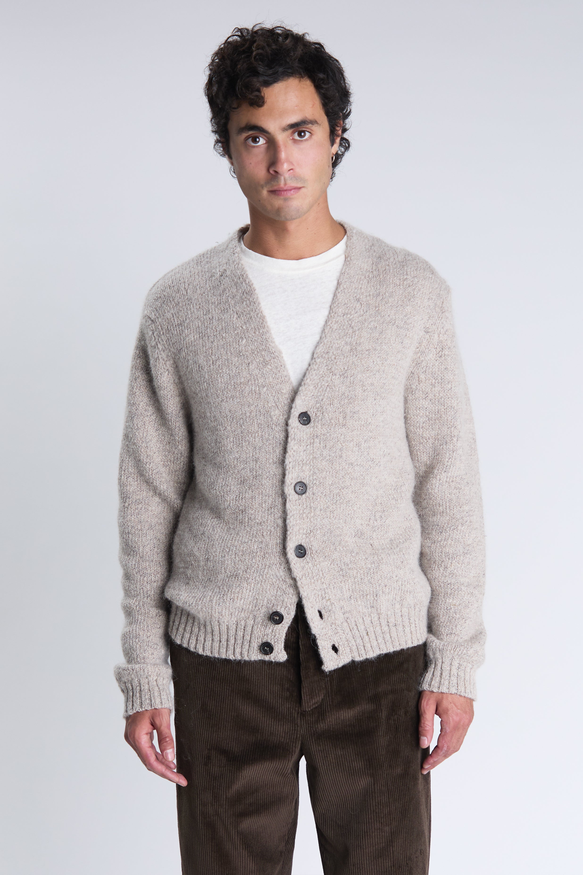 Cardigan Salvini grège