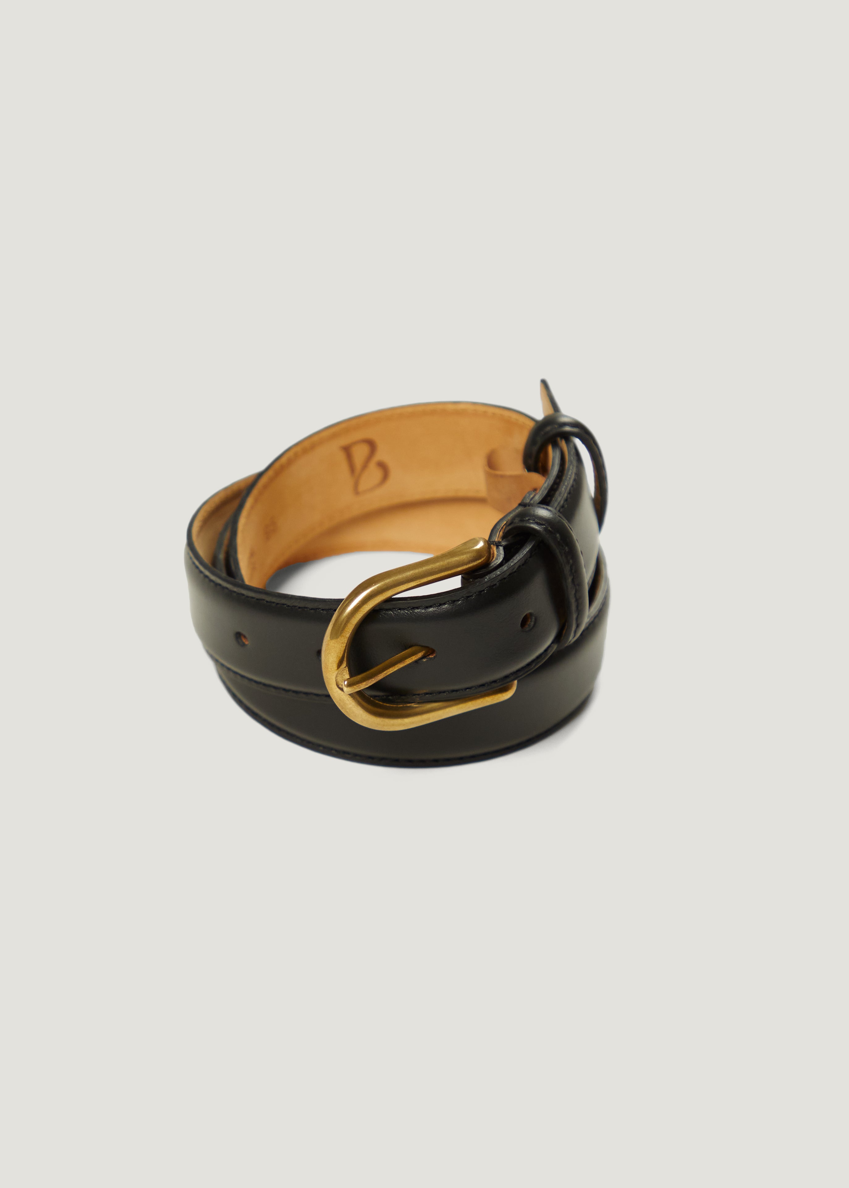 Men's Black Dress Belt for Formal Occasions | Bonnegueule 100 / Black Men's Black Dress Belt for Formal Occasions | Bonnegueule 100 / Black