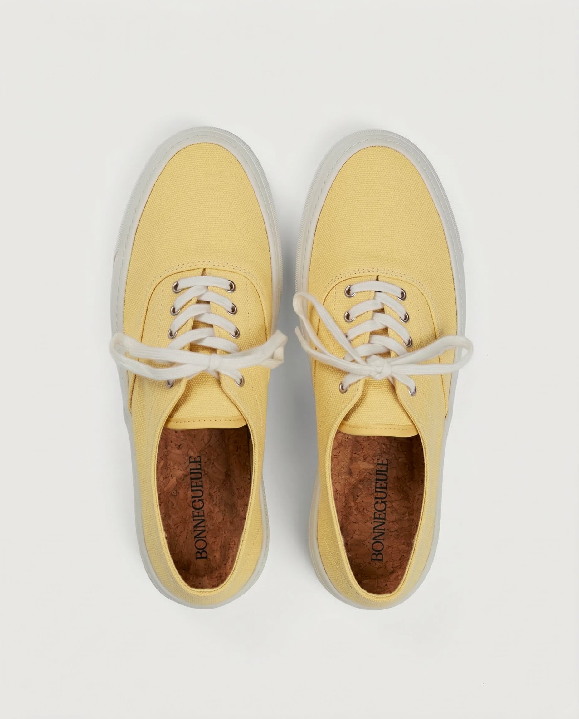 Nazare sneakers in pale yellow
