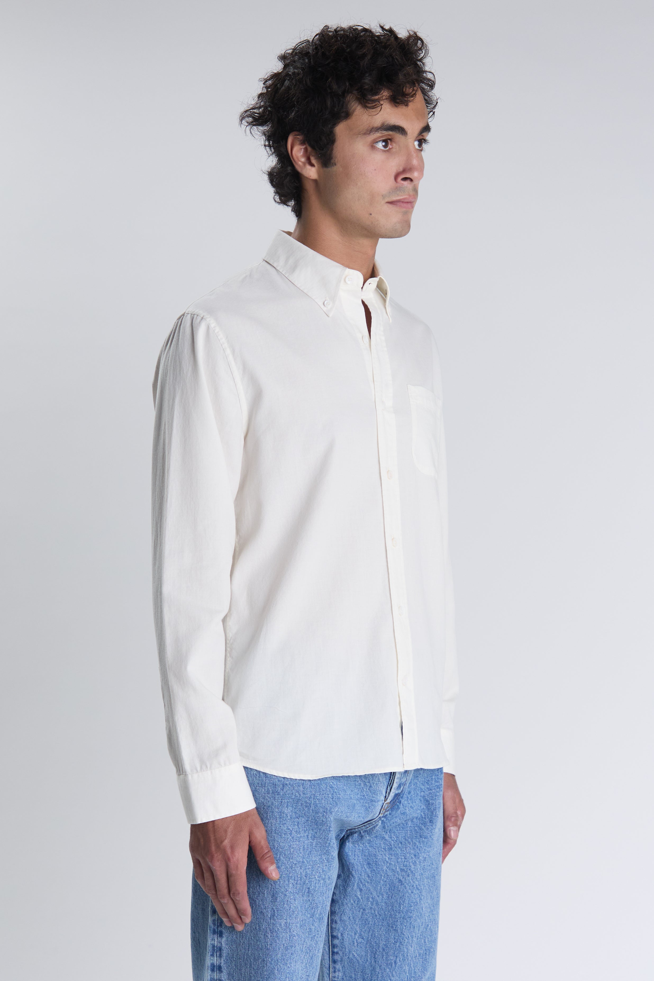 Calvi shirt in ecru