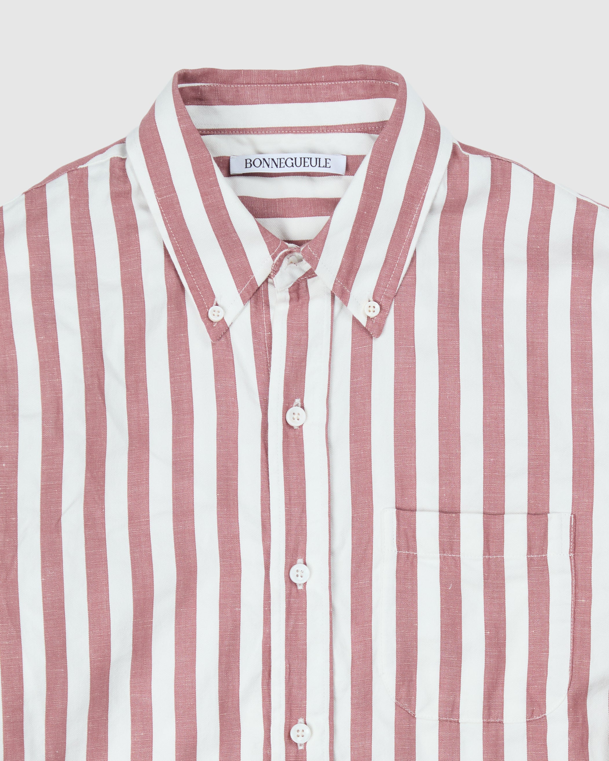 Chemise Calvi rouge et blanc