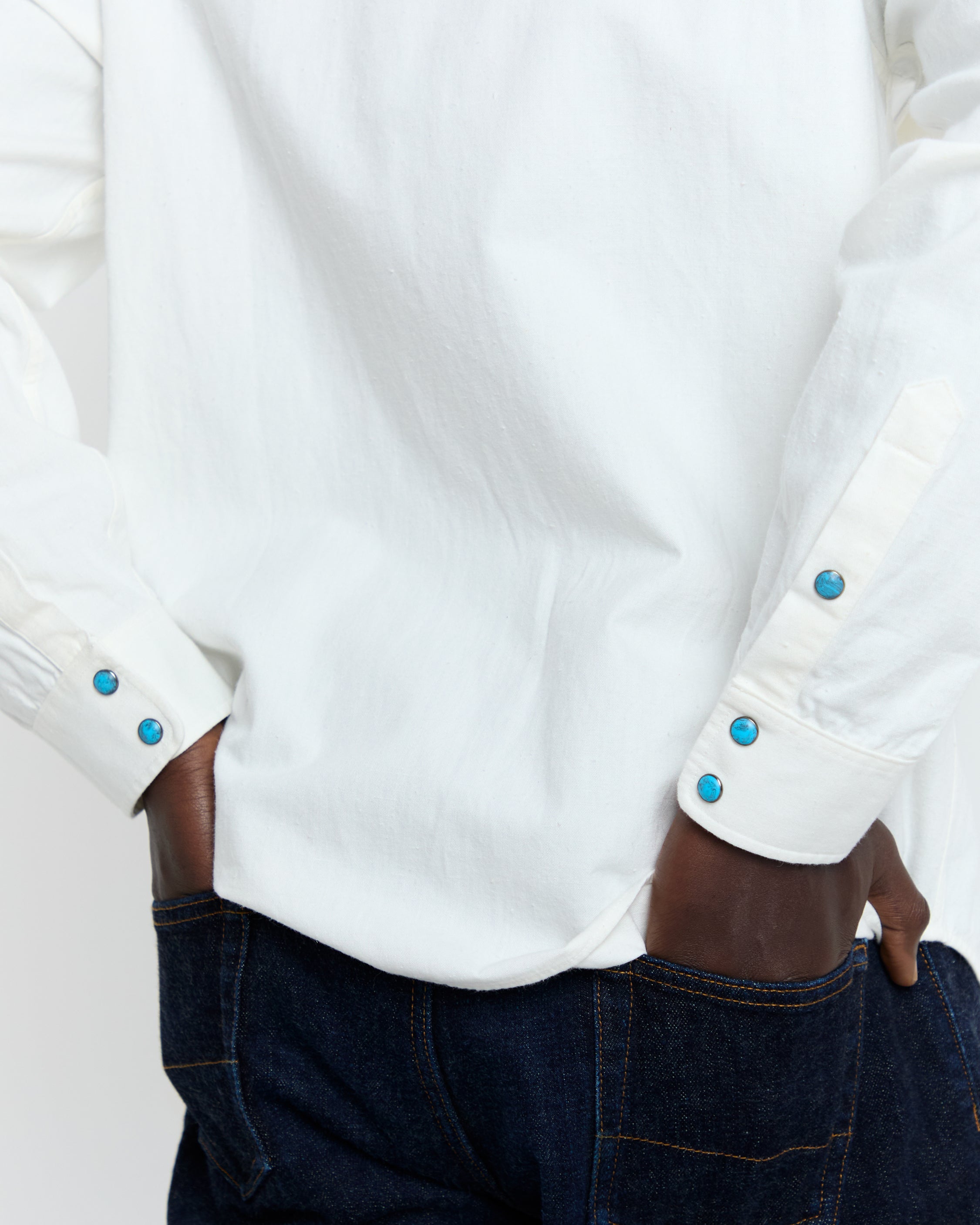 Camargue shirt in ecru