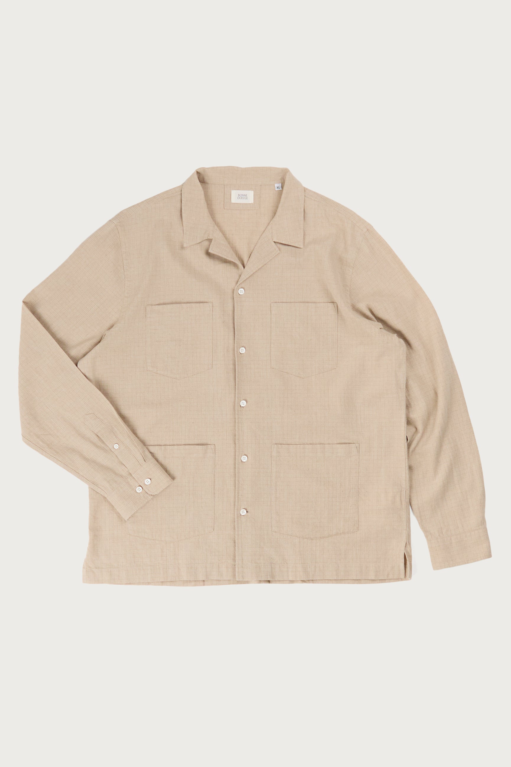 Chemise Royan beige Bonnegueule