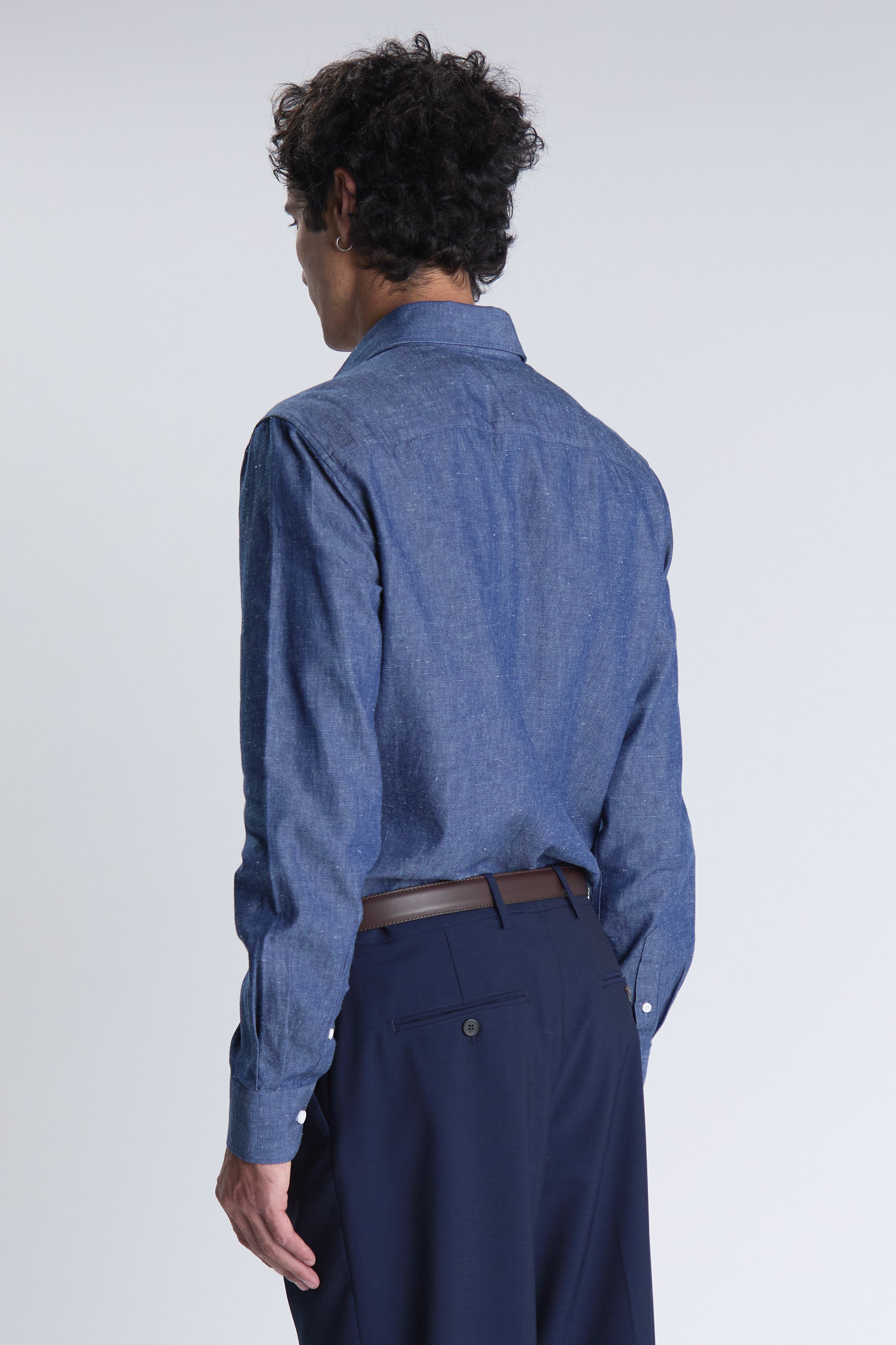 Volpaia shirt in chambray