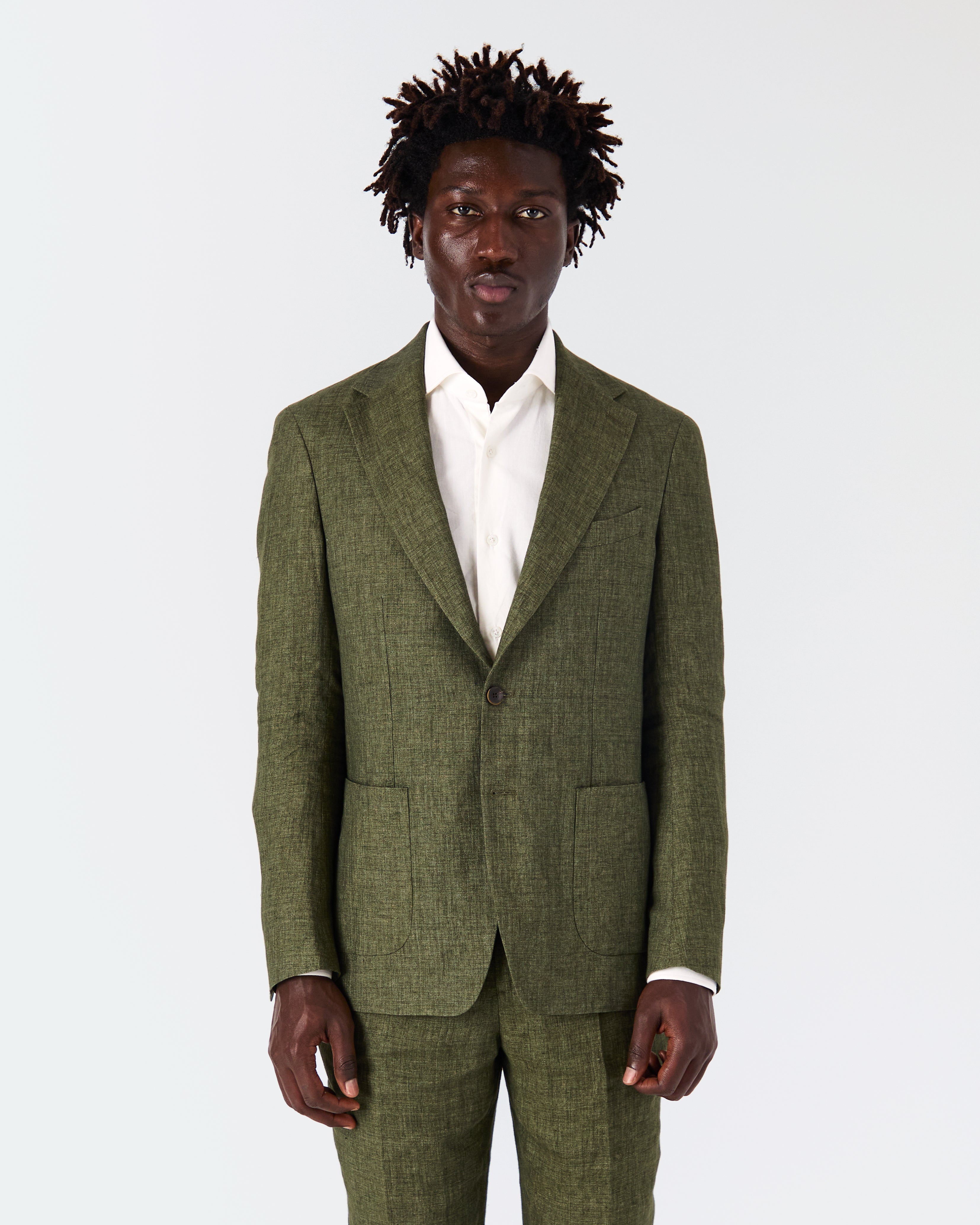 Costume Bellagio vert lin