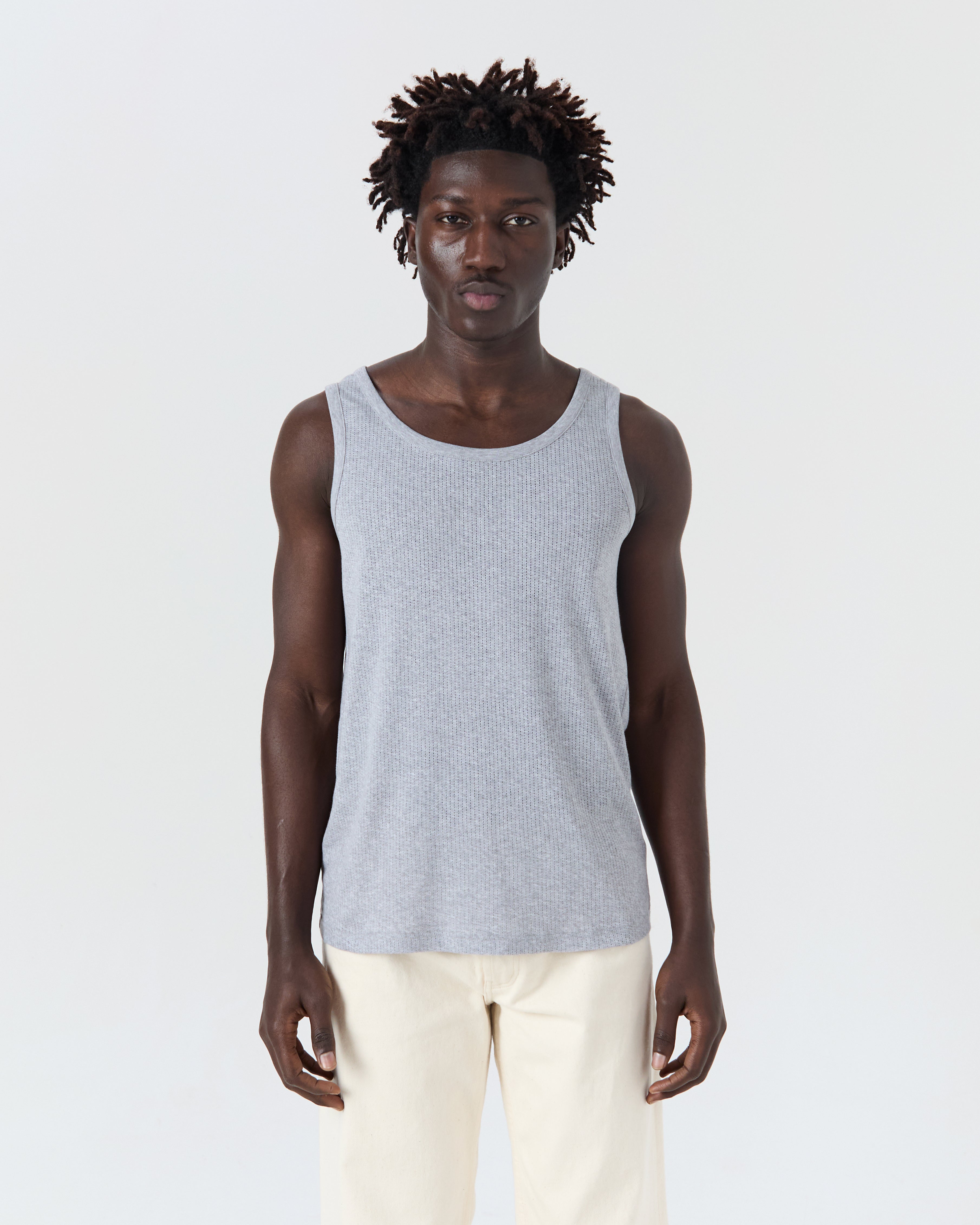 Débardeur Halles gris chiné