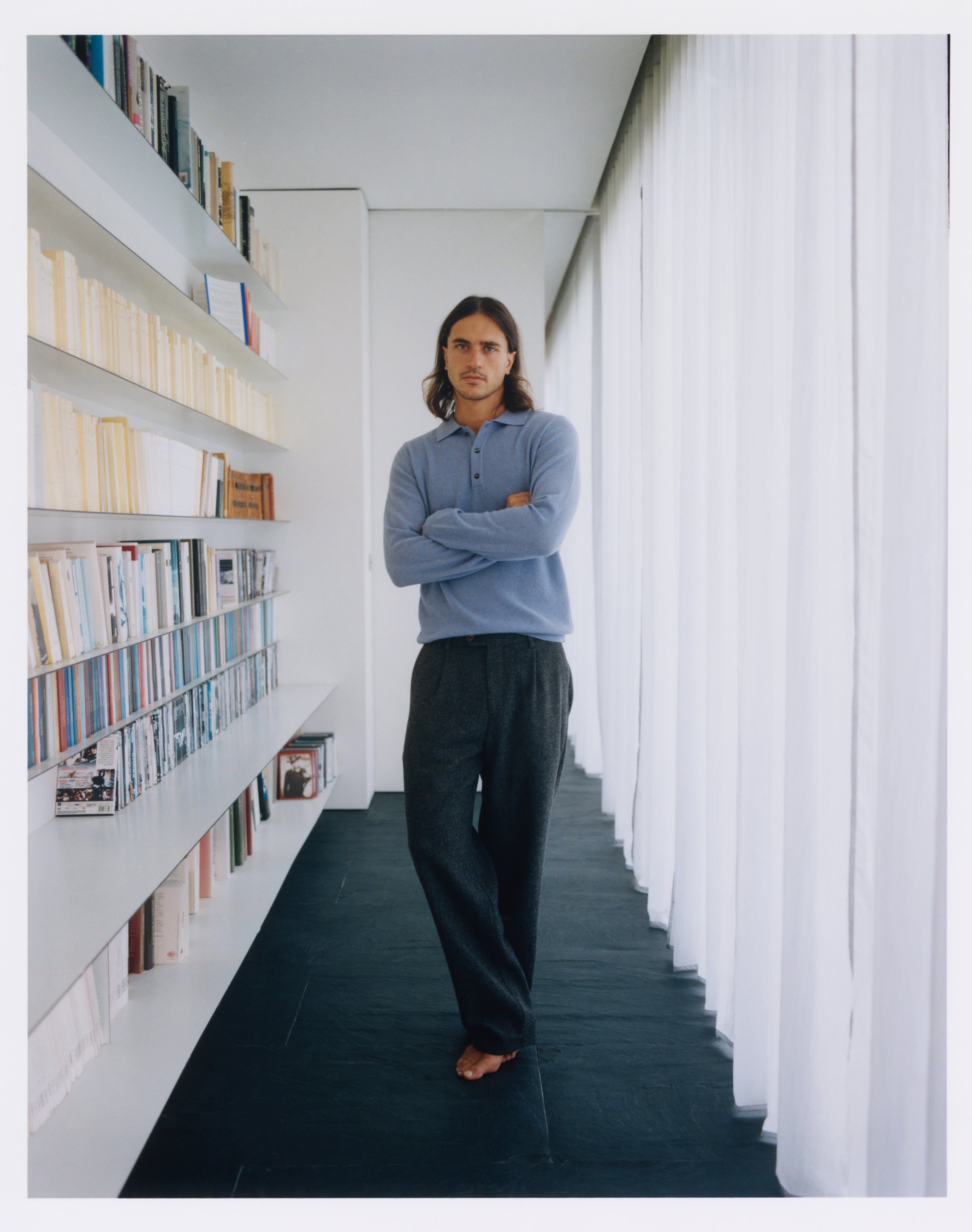 Padova sweater in sky blue