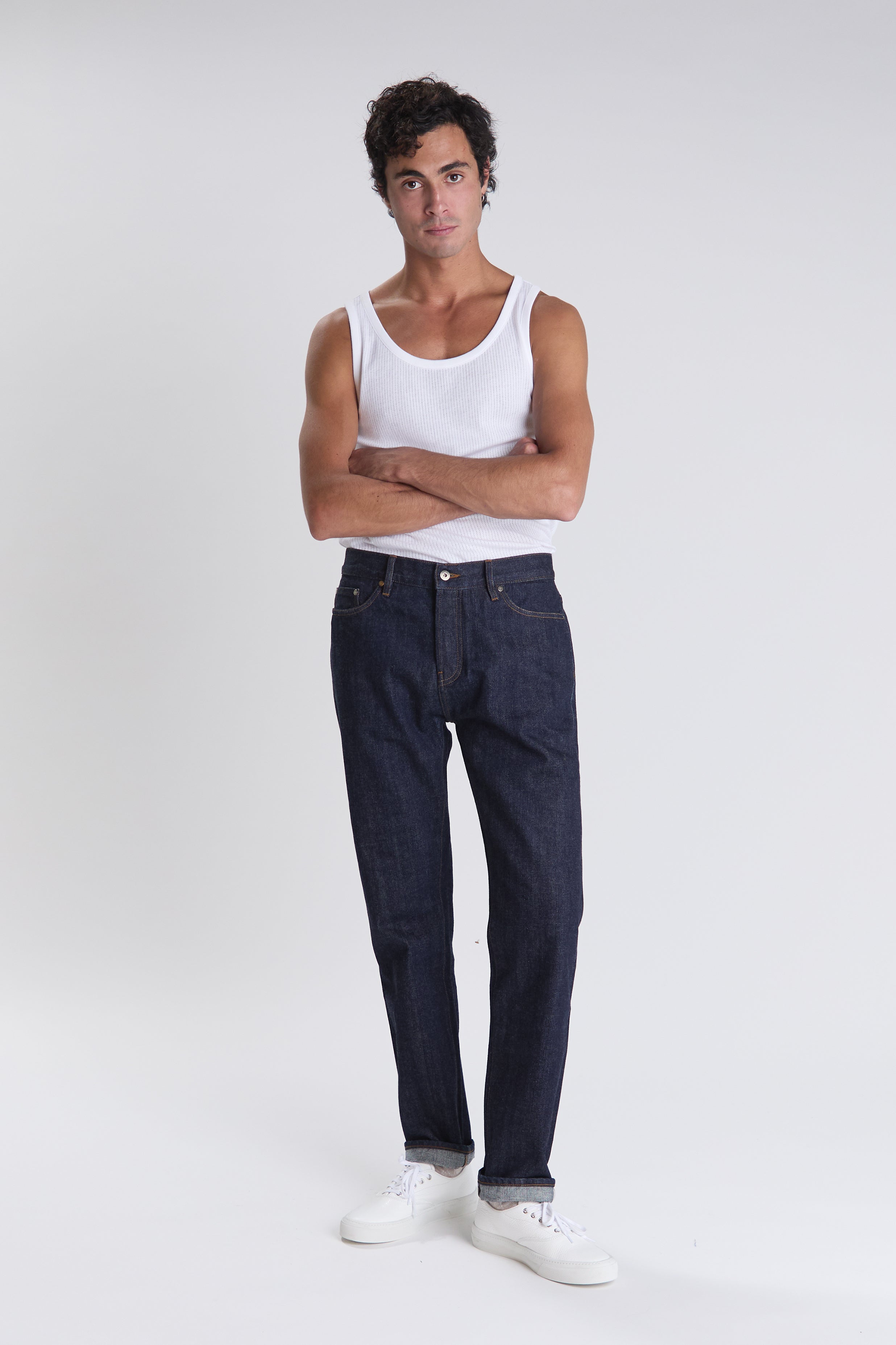 Nîmes jeans in raw denim