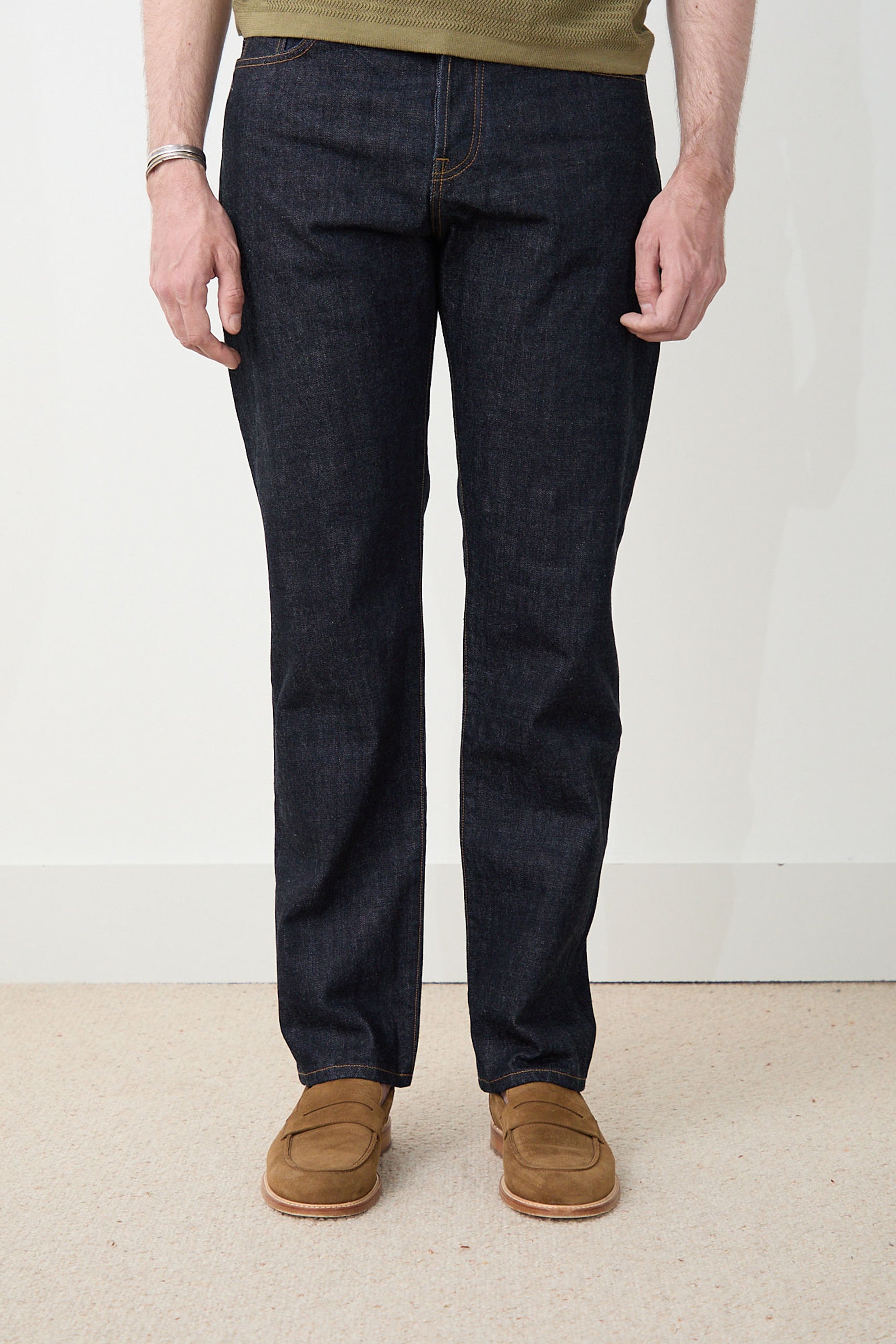 Renji jeans in raw denim