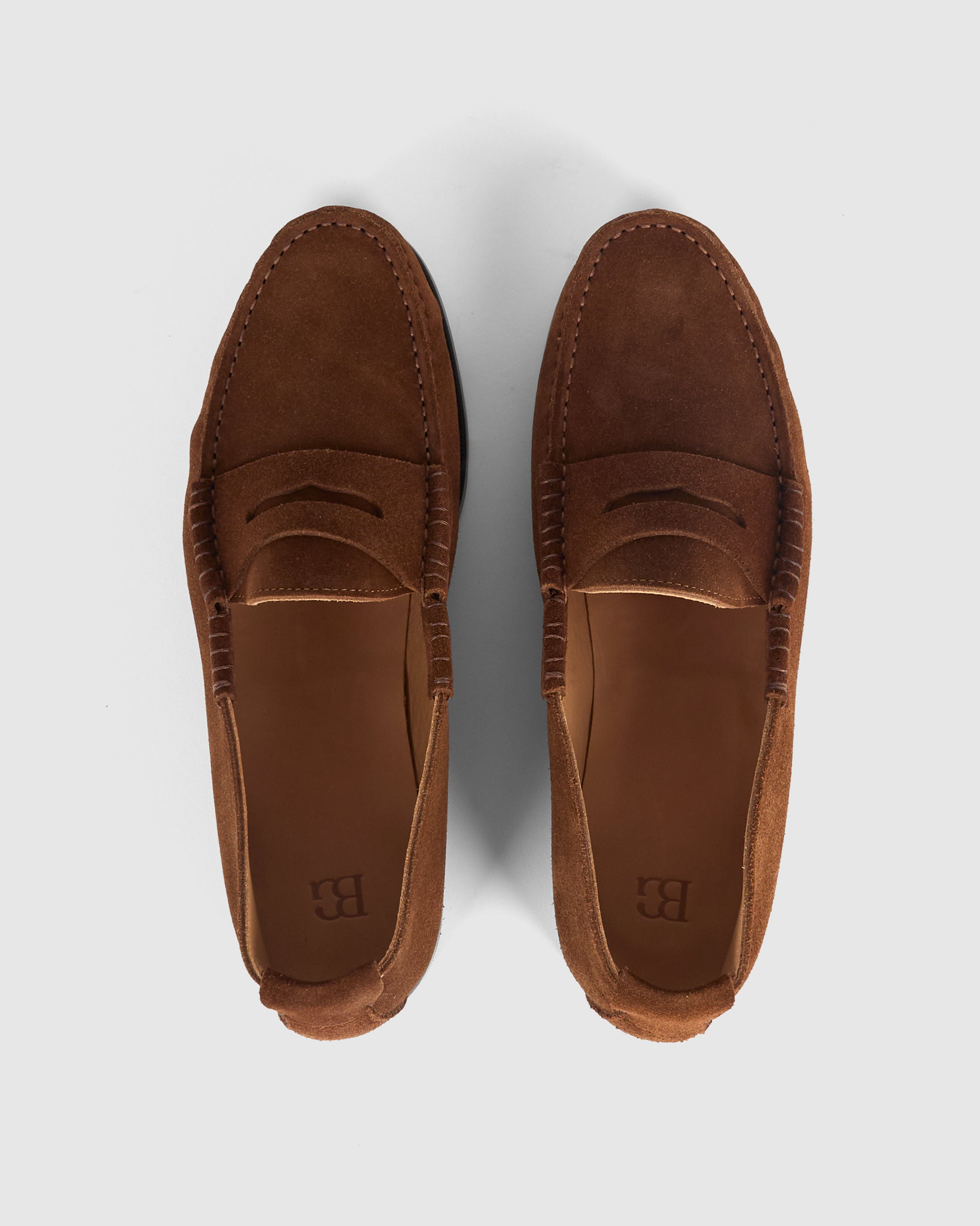 Osimo loafers in cognac