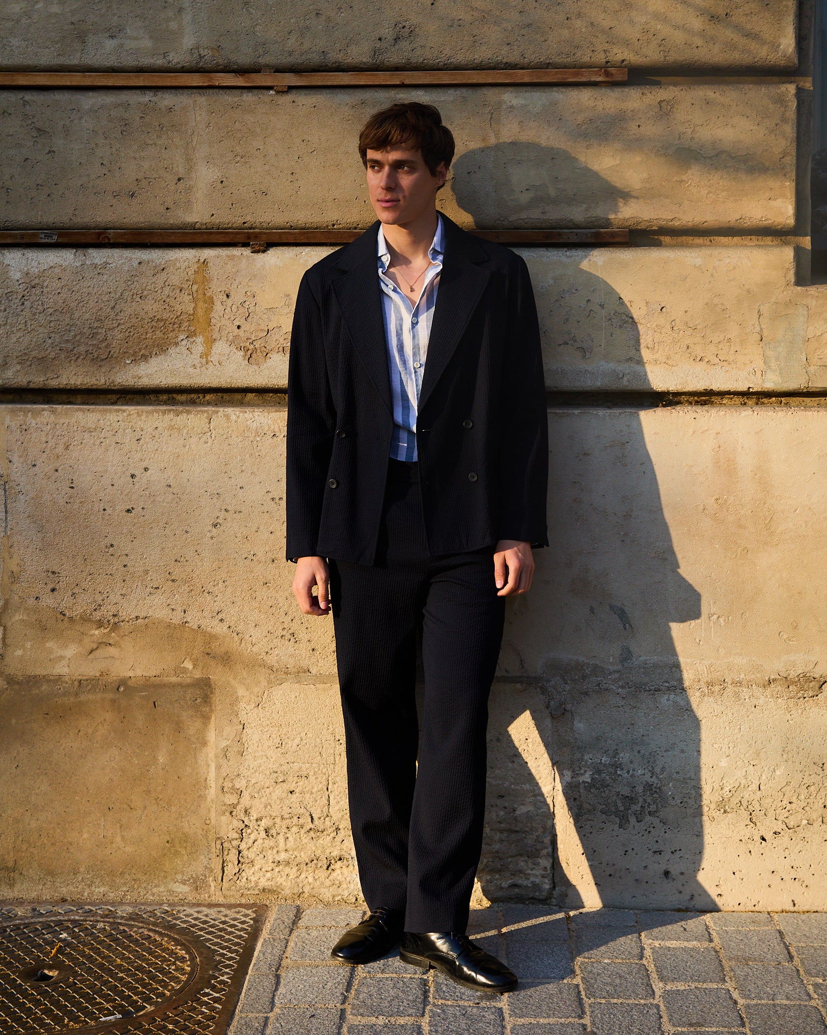 Otranto trousers in navy