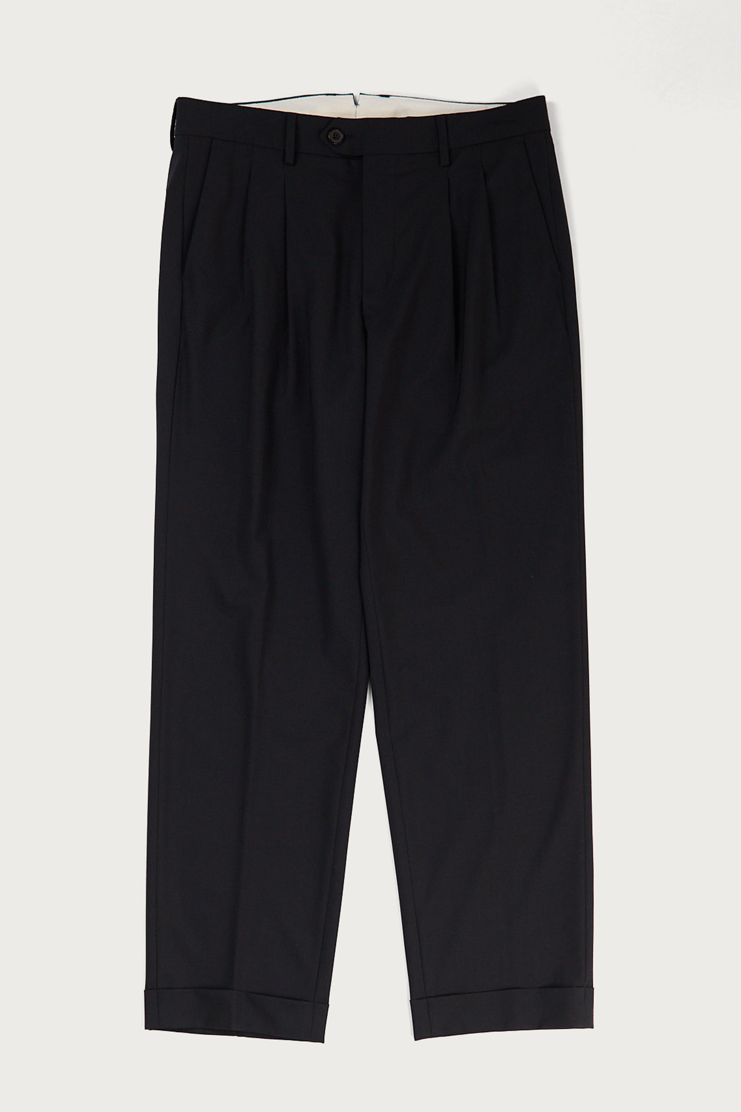 Bergame trousers in charcoal