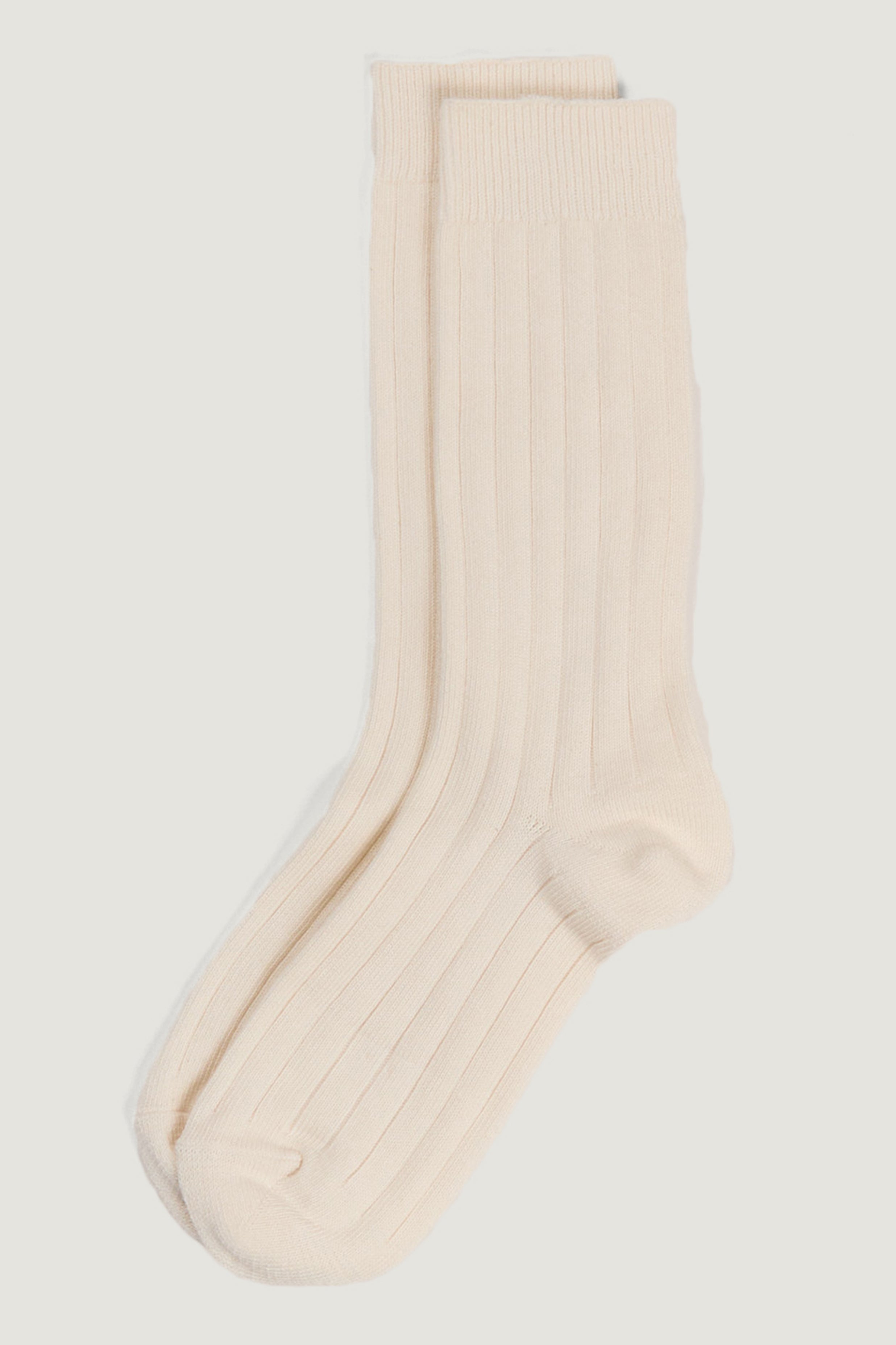 Romeo socks in ecru