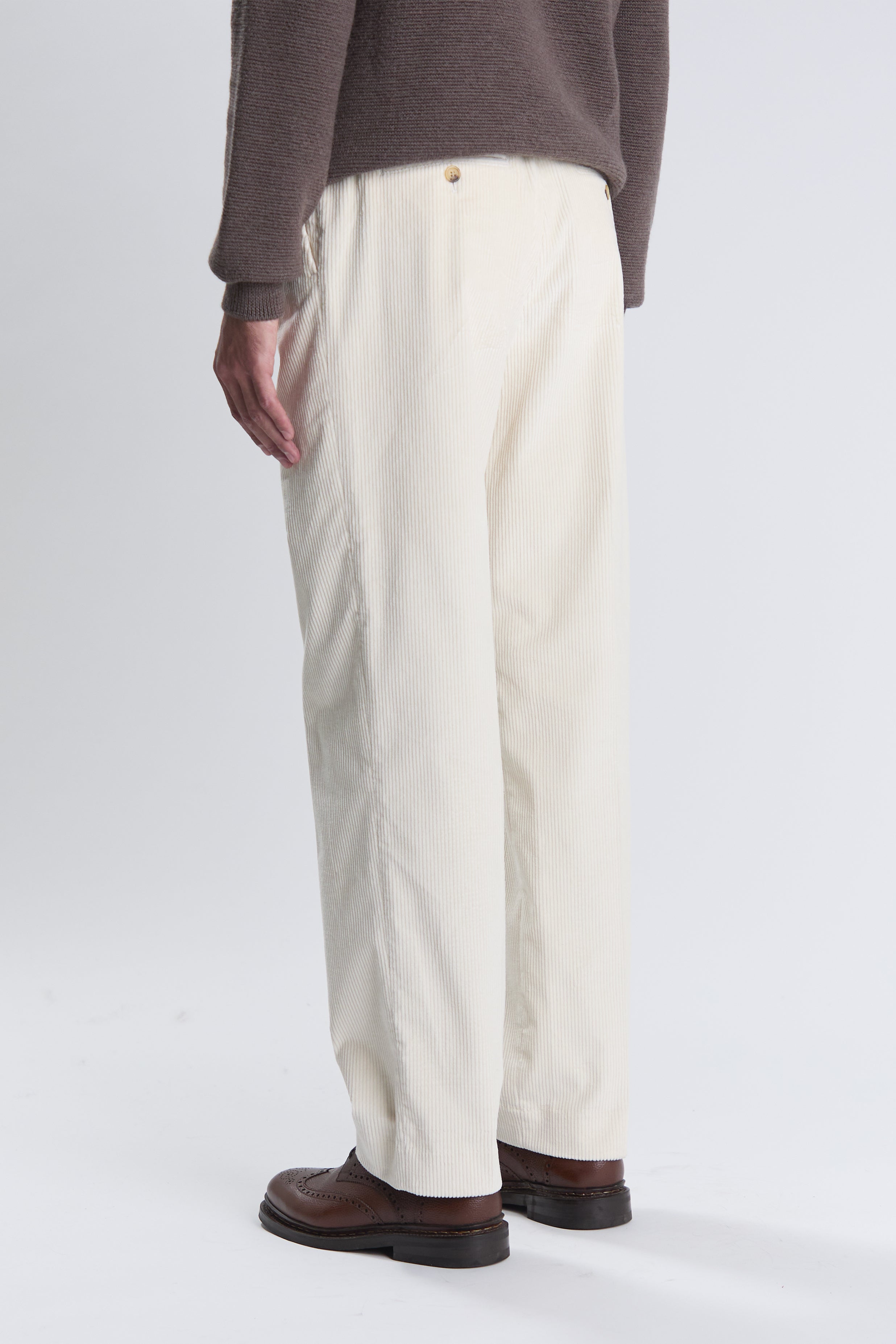 Belleville trousers in ecru