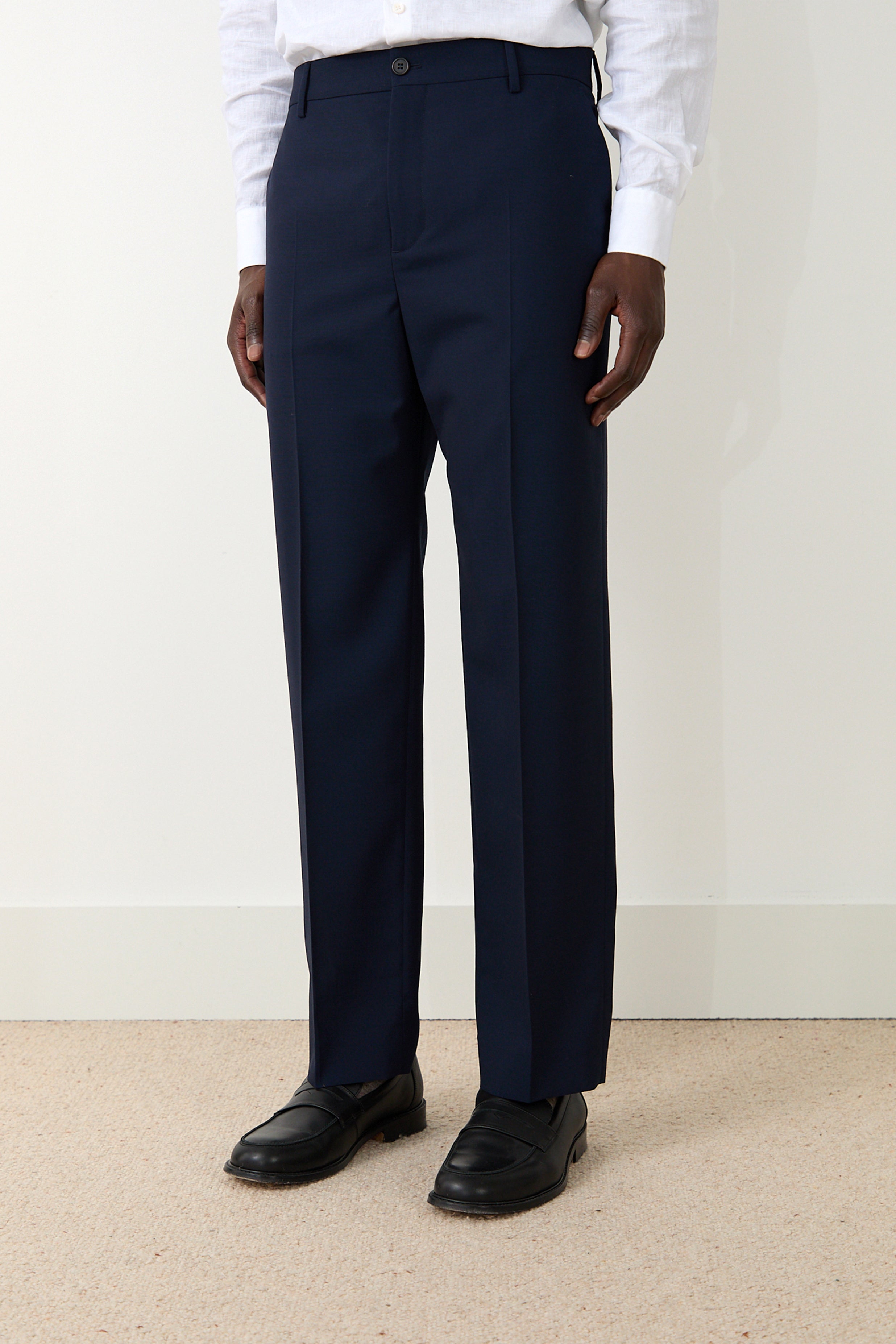 Belleville navy suit