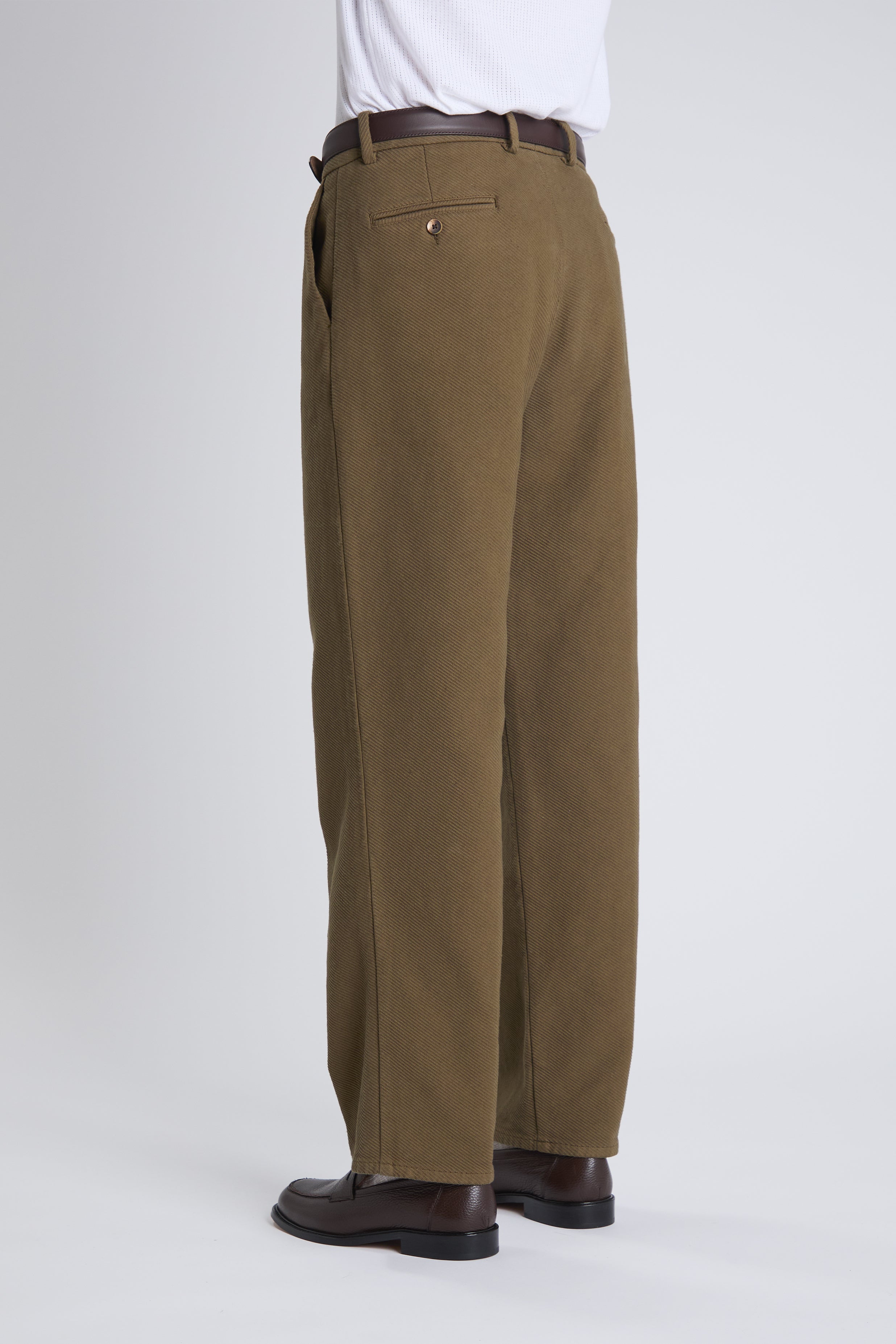 Poetto trousers in khaki
