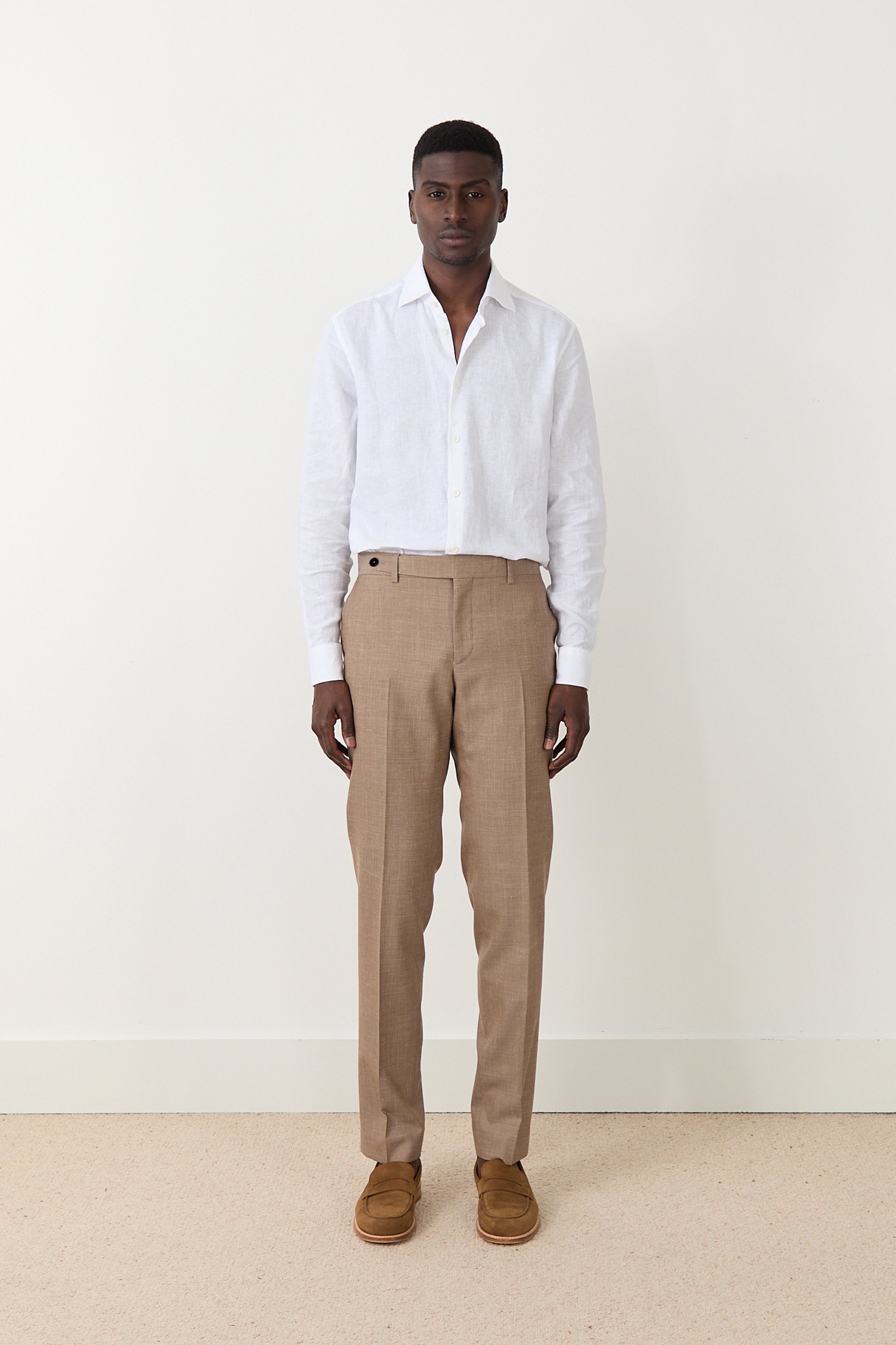 Uno trousers in beige