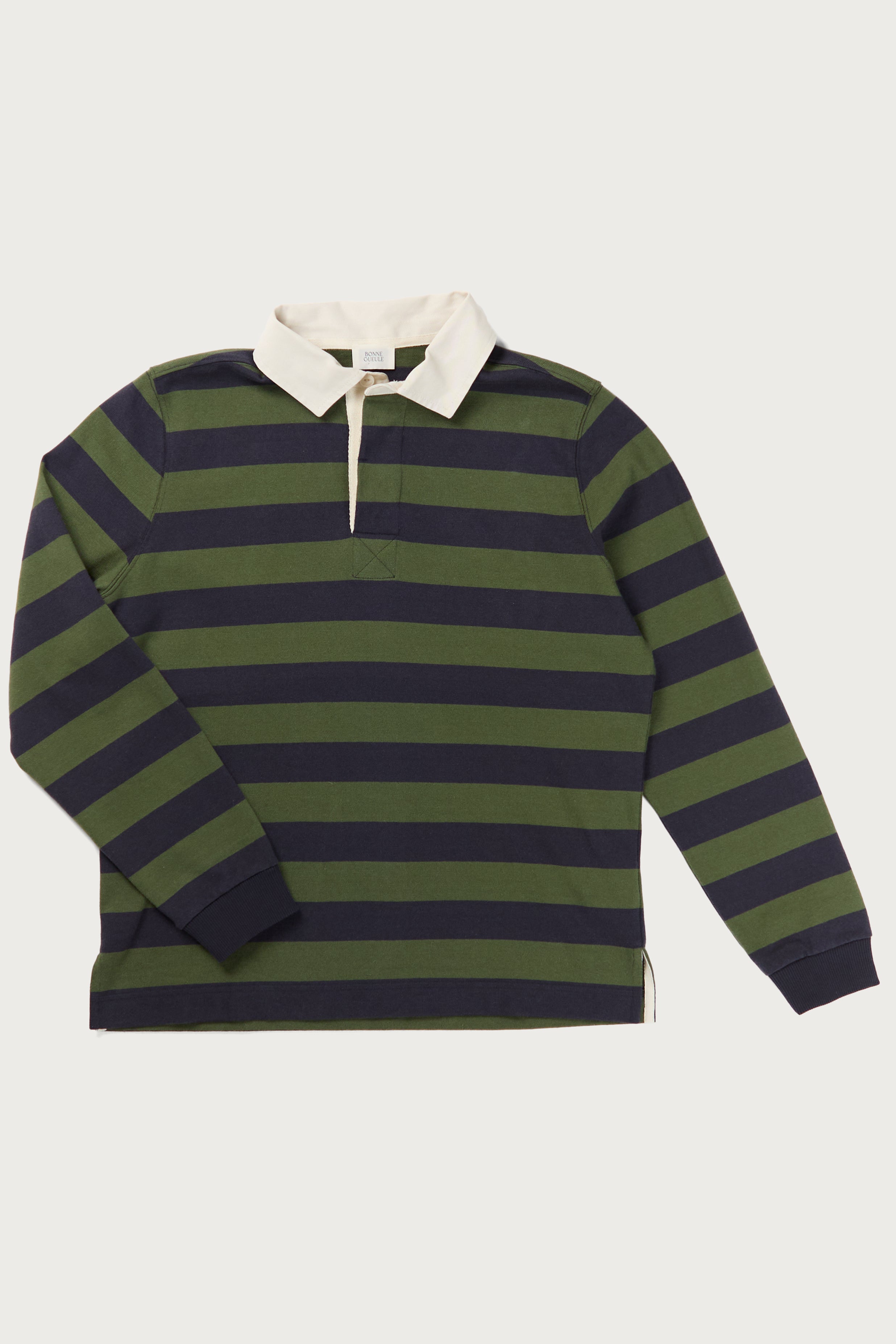 Polo Maurice vert et marine