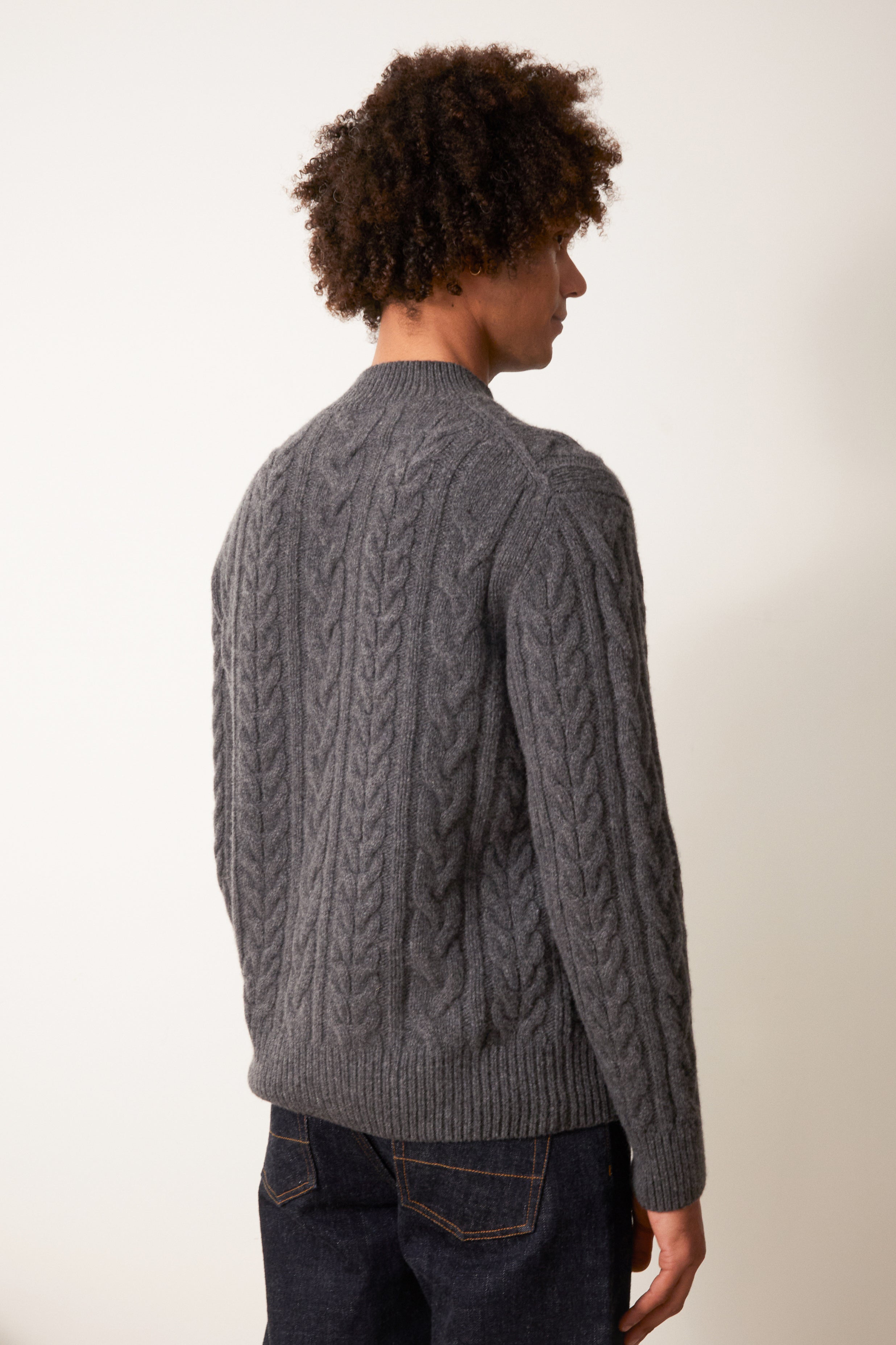Molene sweater in charcoal