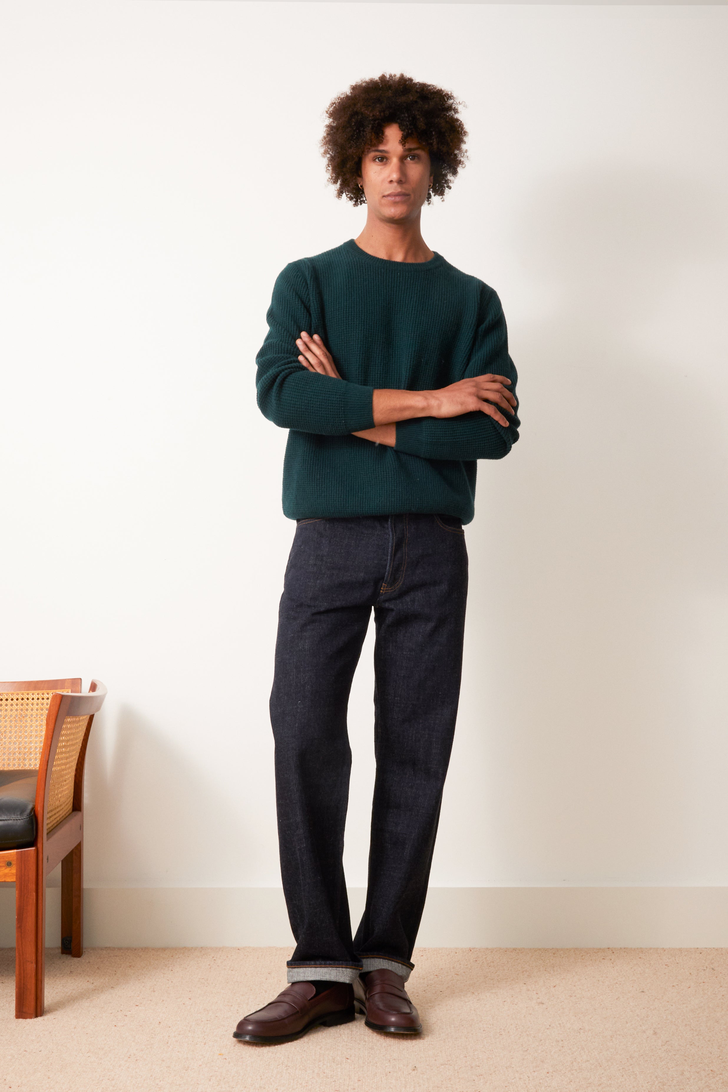 Verone Forest Green Sweater
