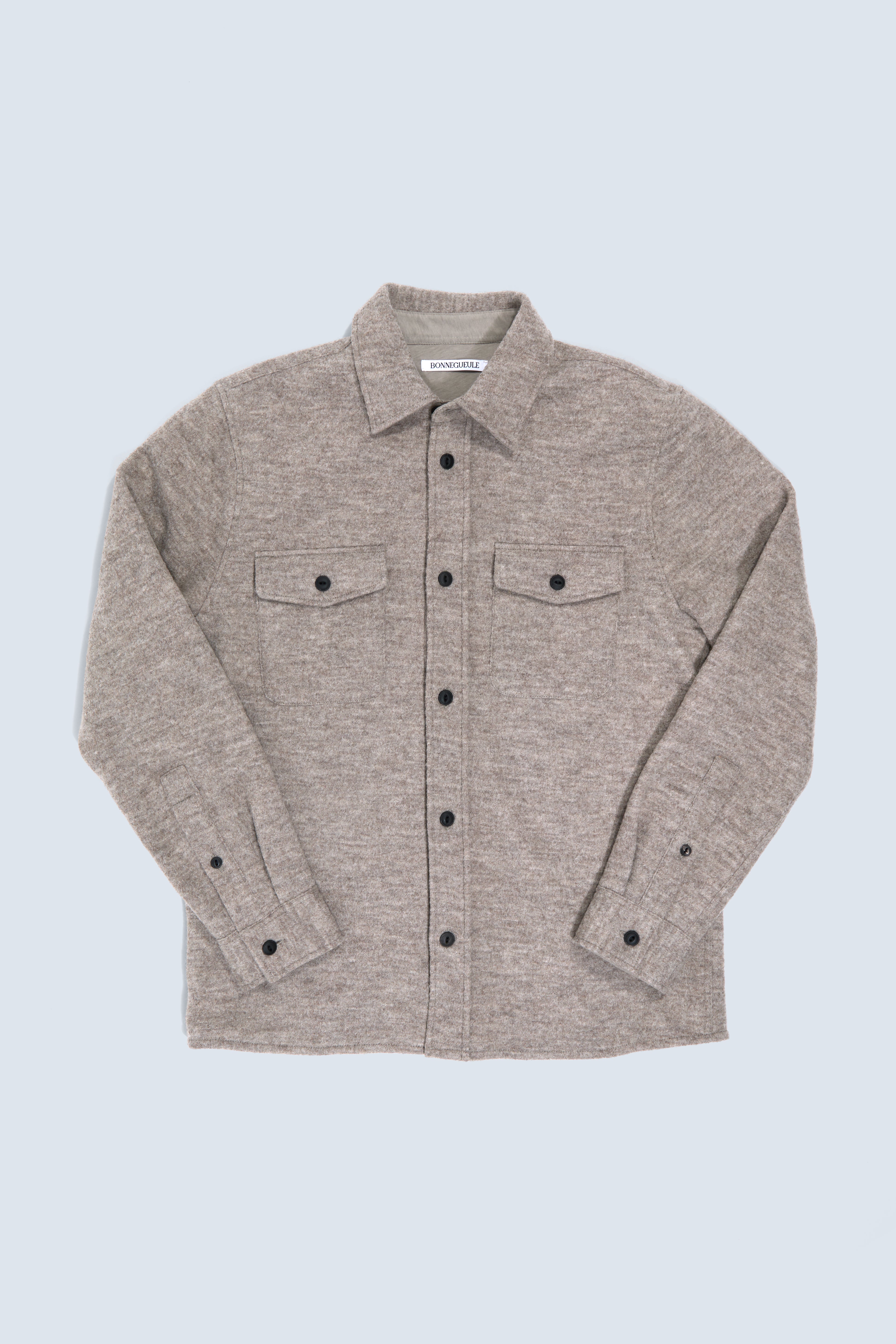 Milo overshirt in beige