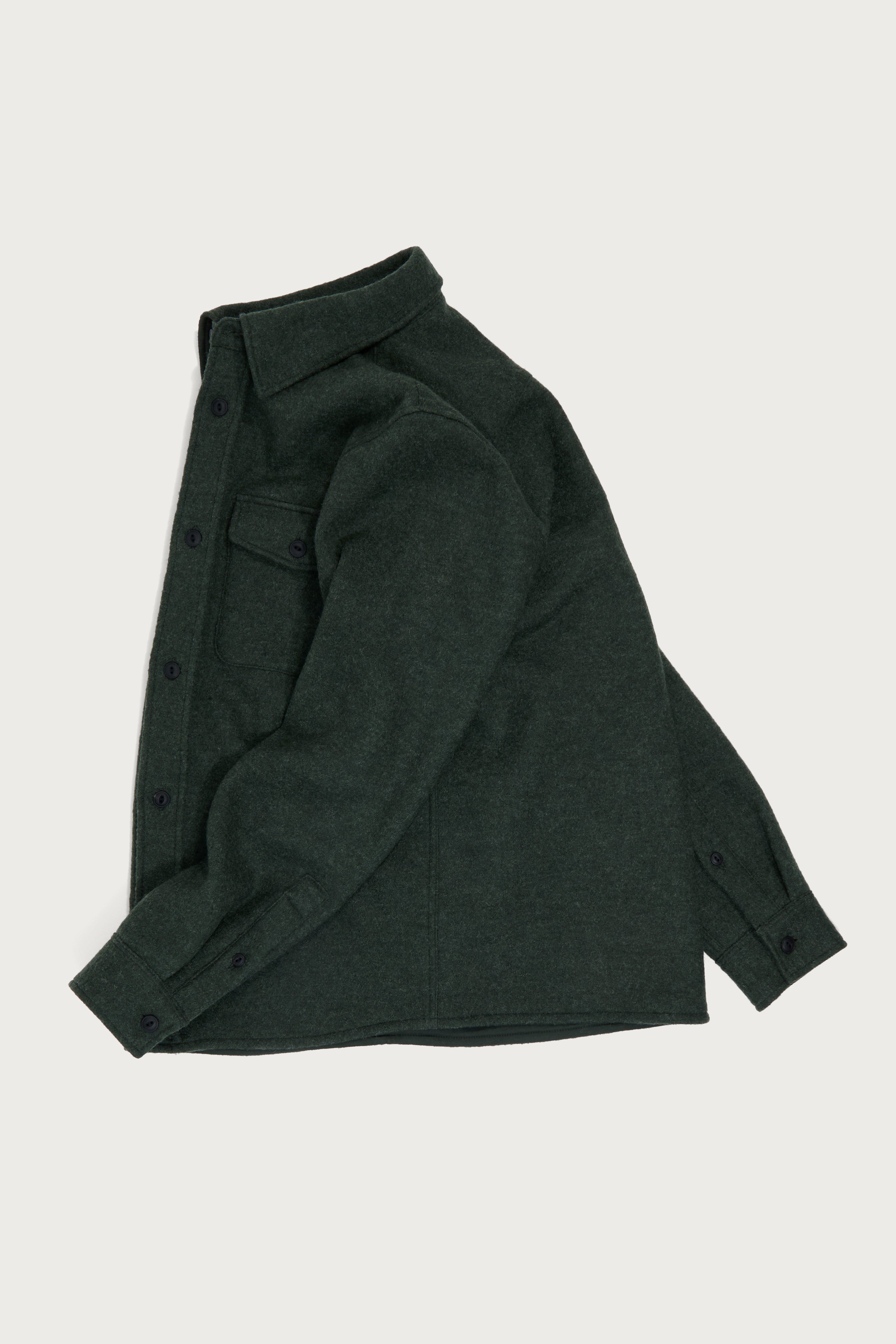 Milo overshirt in green