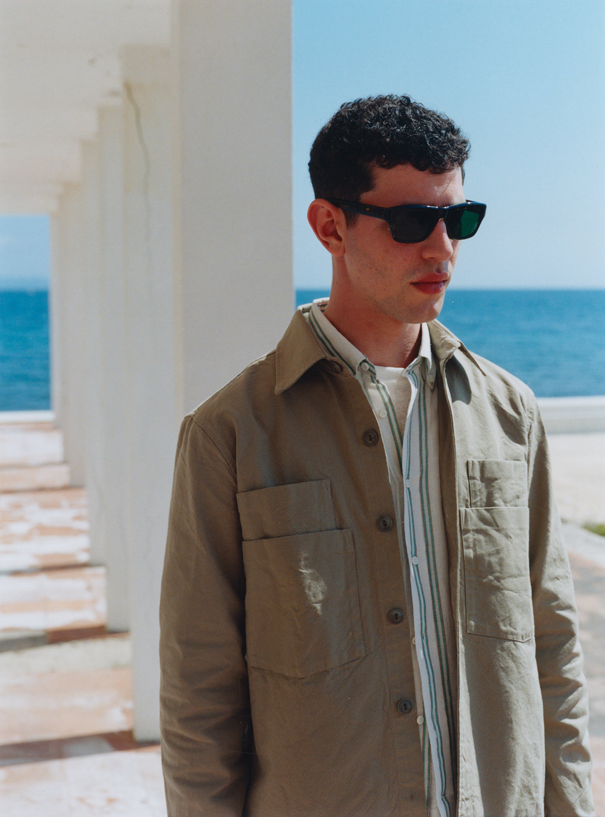 Benton shirt in sauge