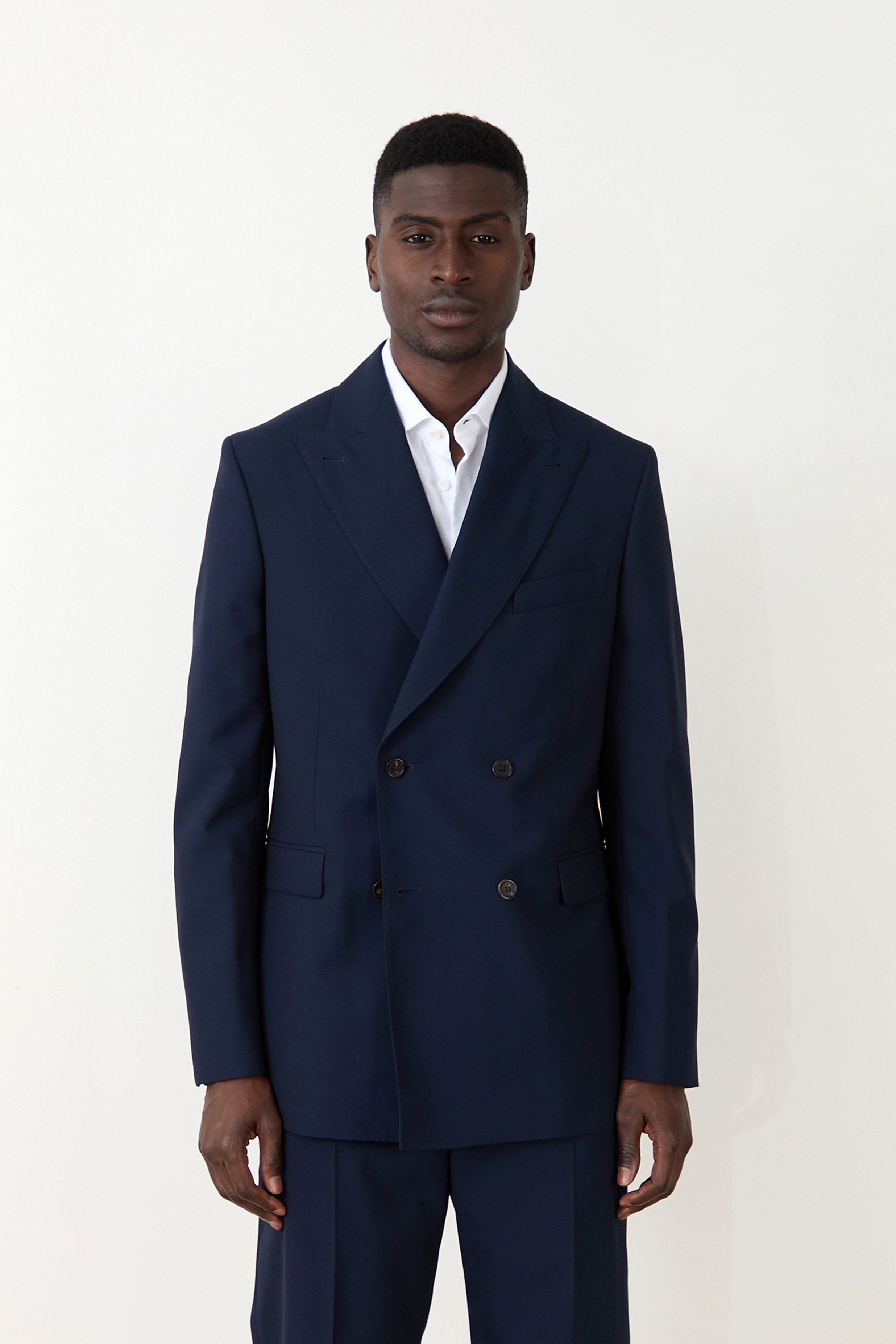Belleville navy suit