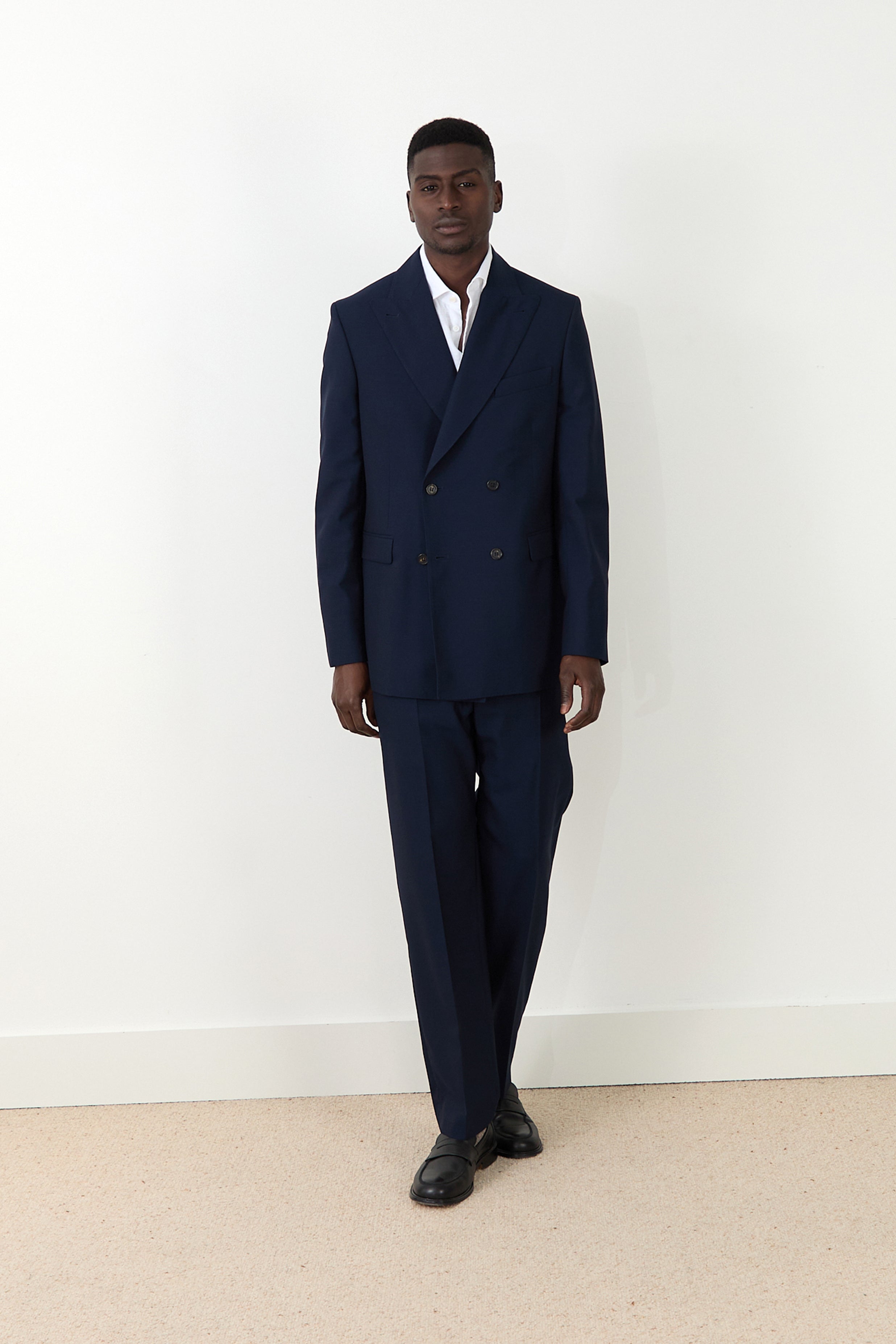 Belleville navy suit