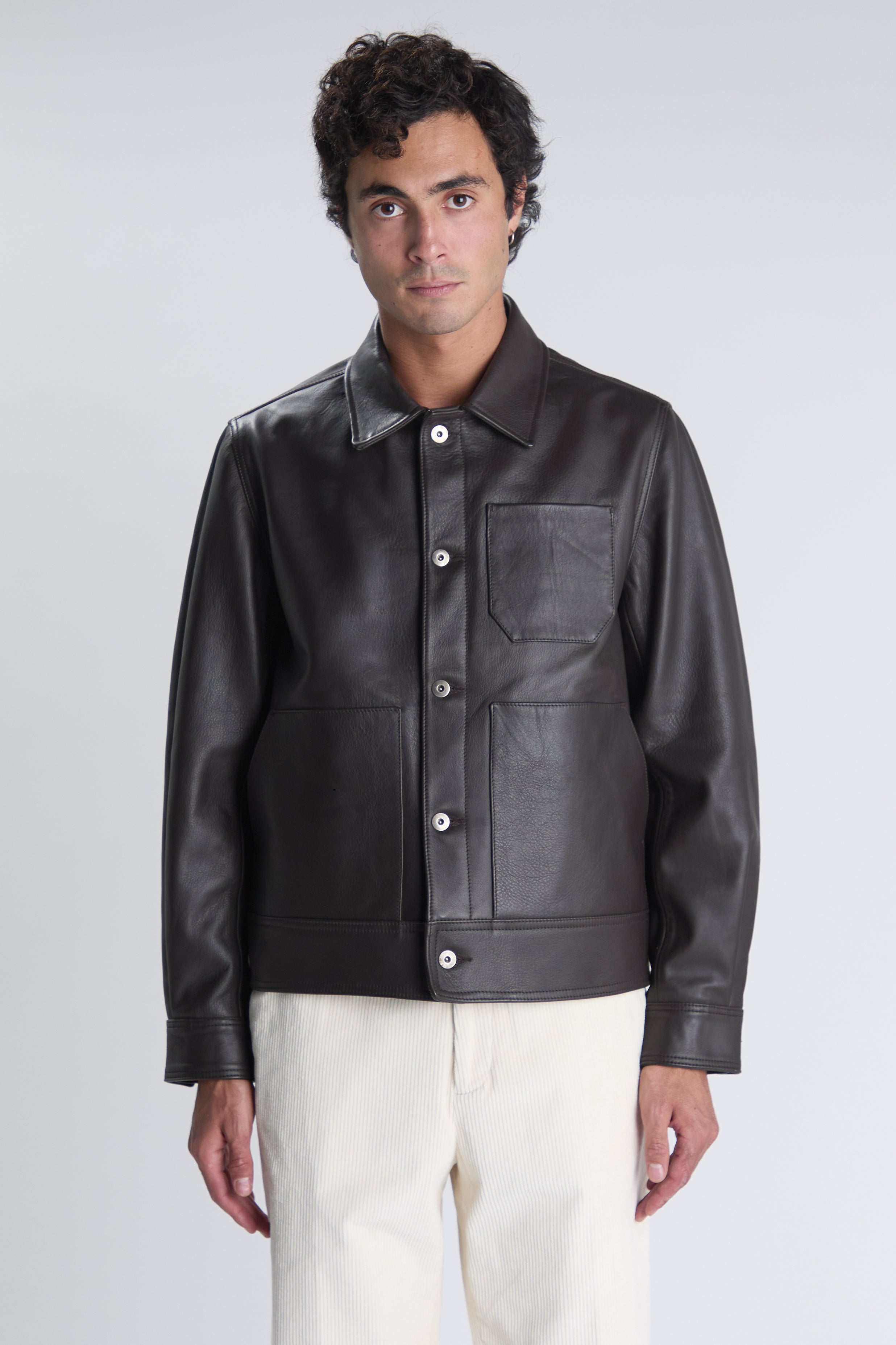 Dillon jacket in brown