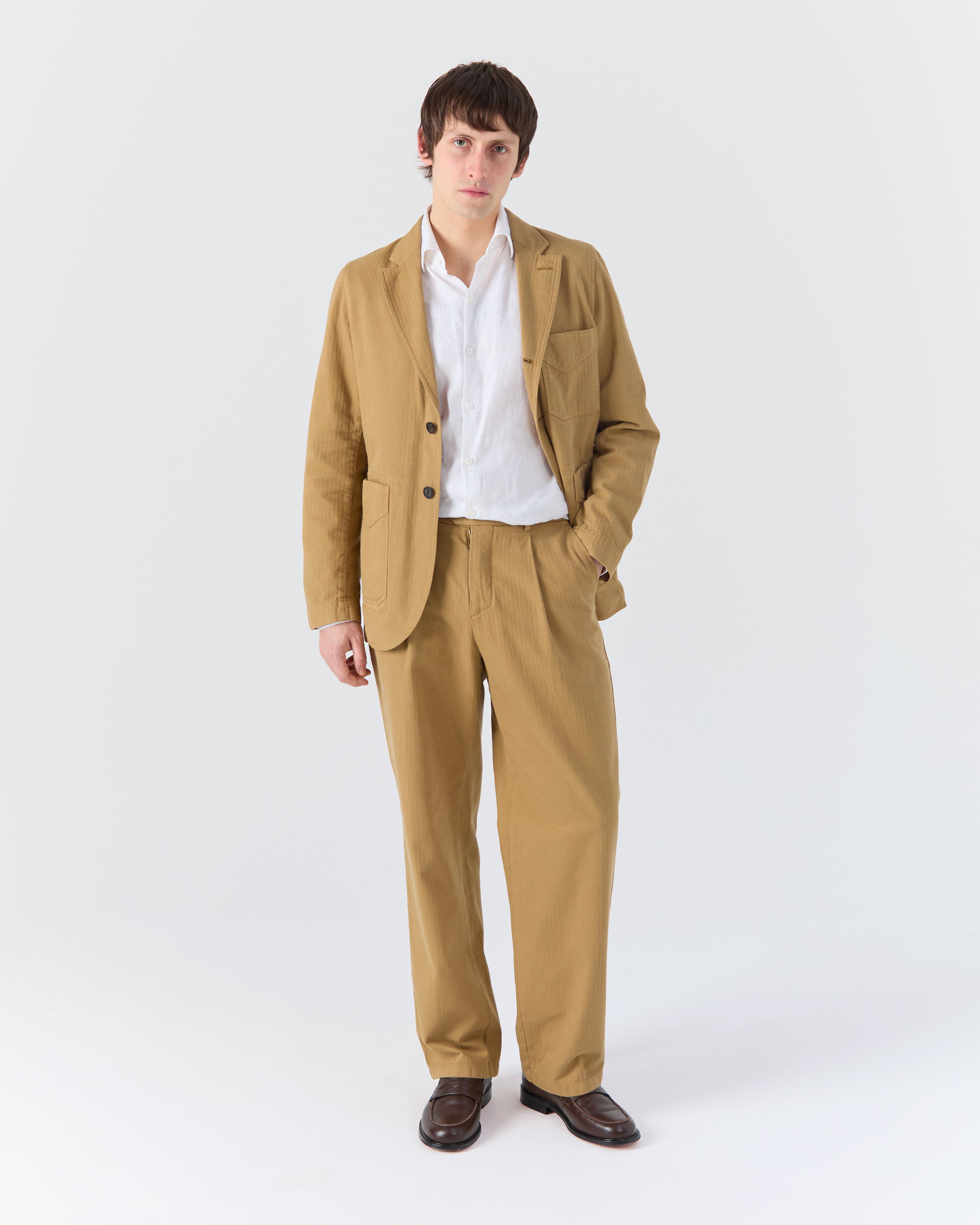 Sorrente jacket in sand