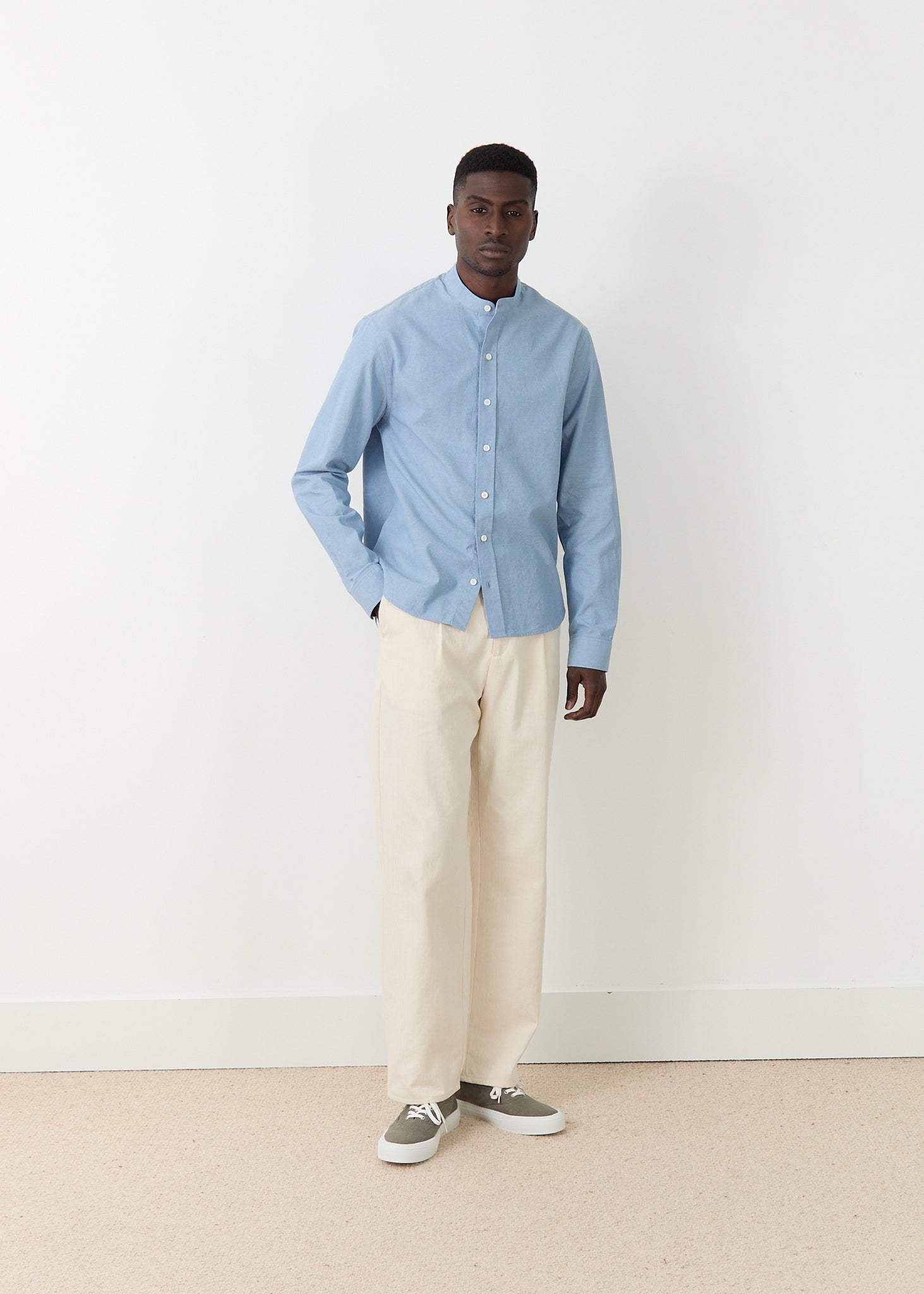 Arles shirt in sky blue