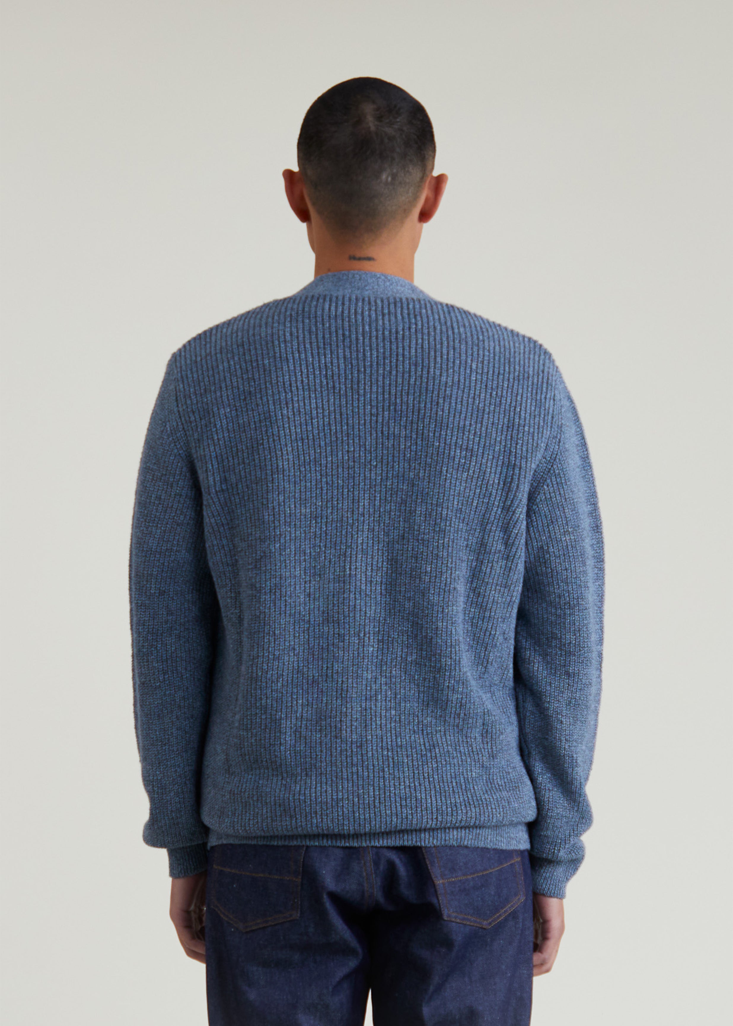 Como cardigan in storm blue