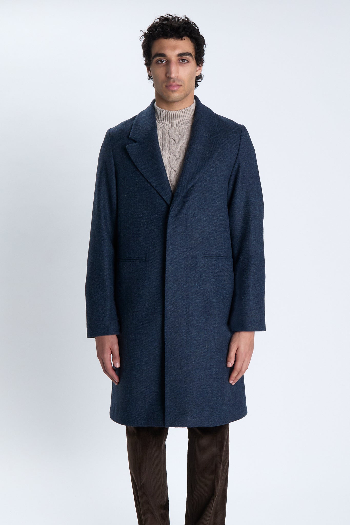 Rivoli coat in blue