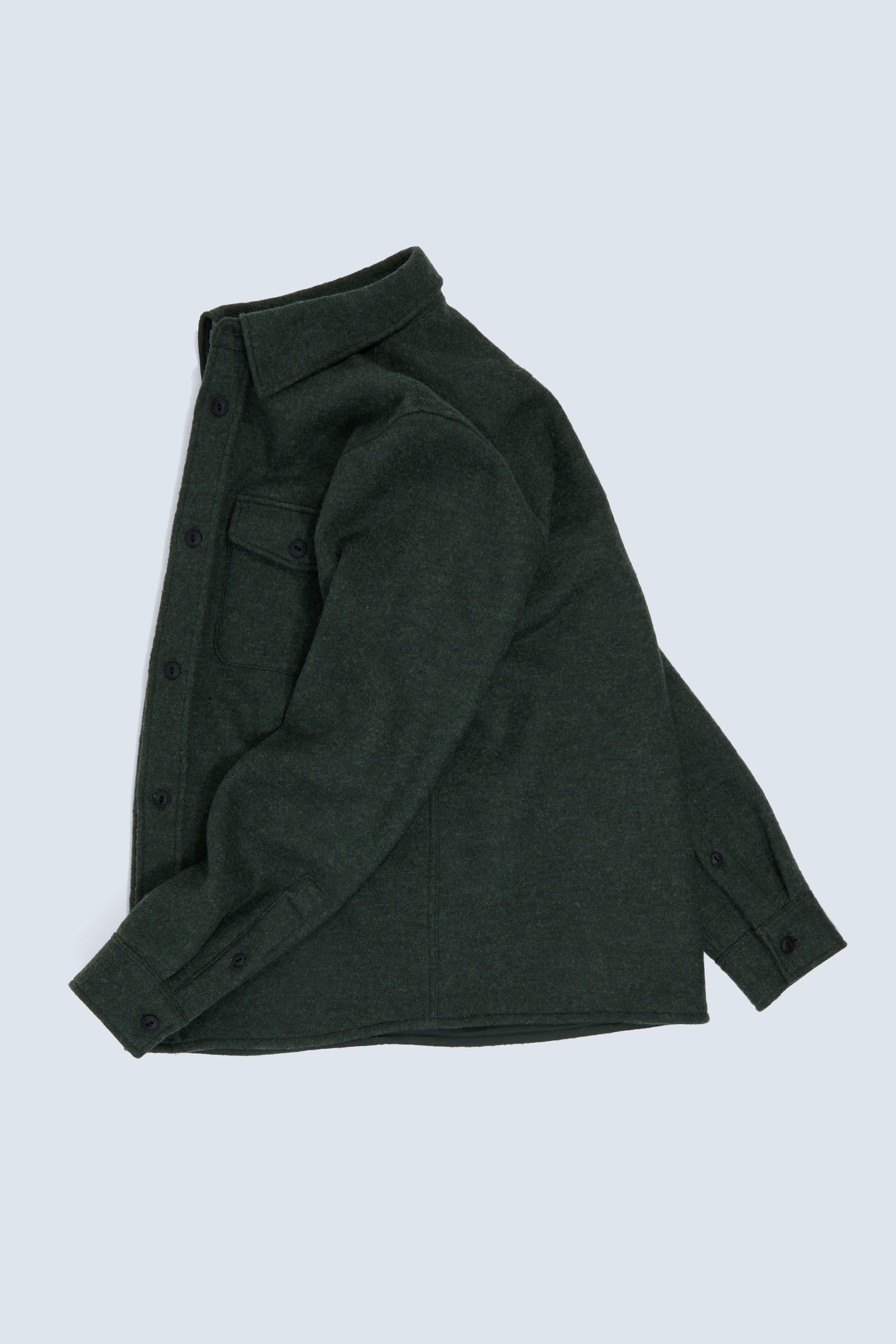 Milo overshirt in green