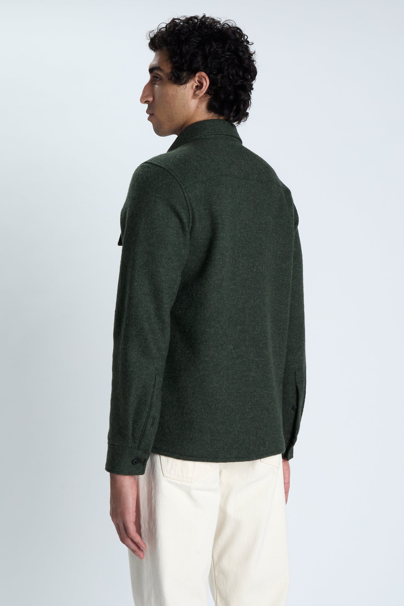 Milo overshirt in green