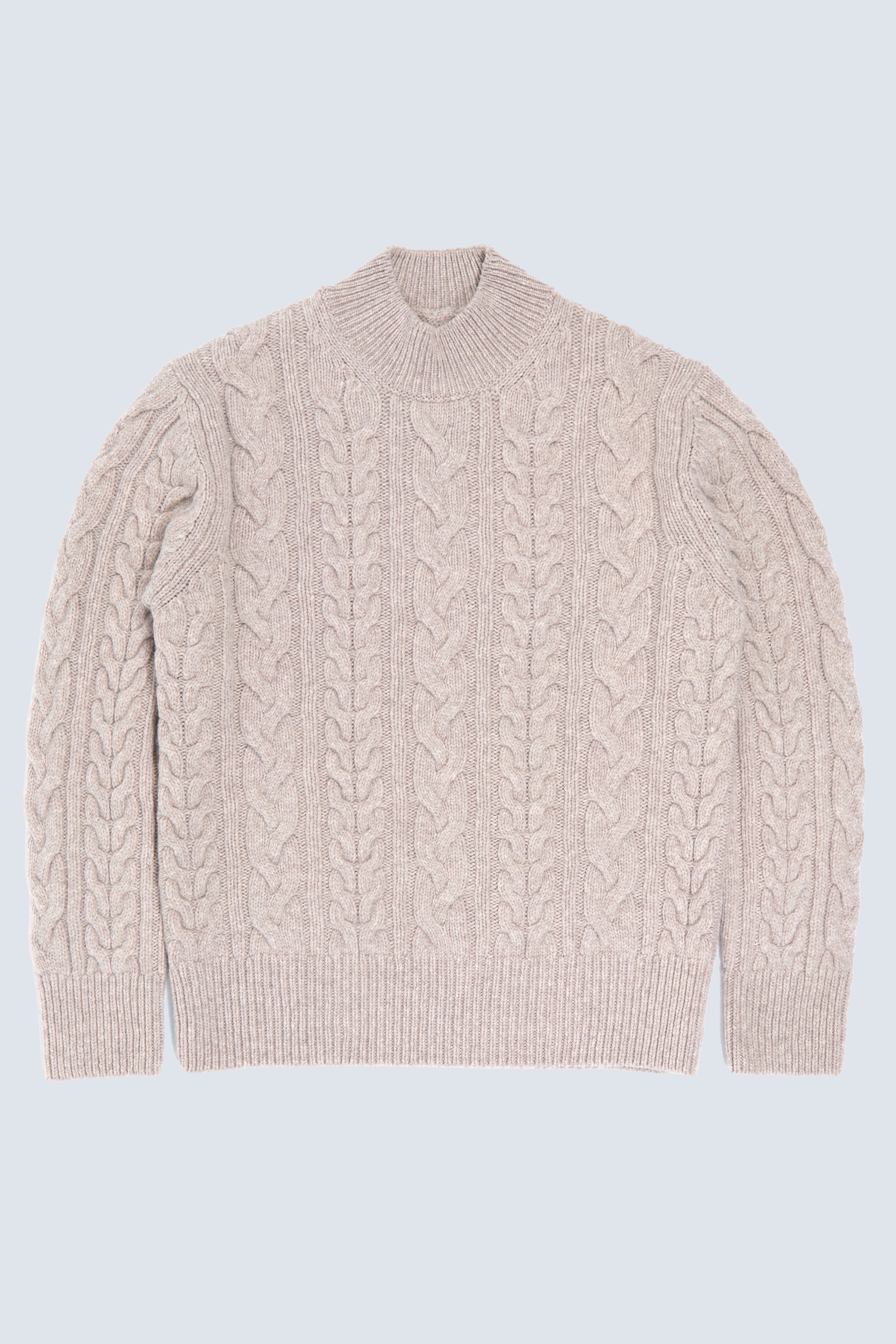 Molène Cable Knit Wool Sweater