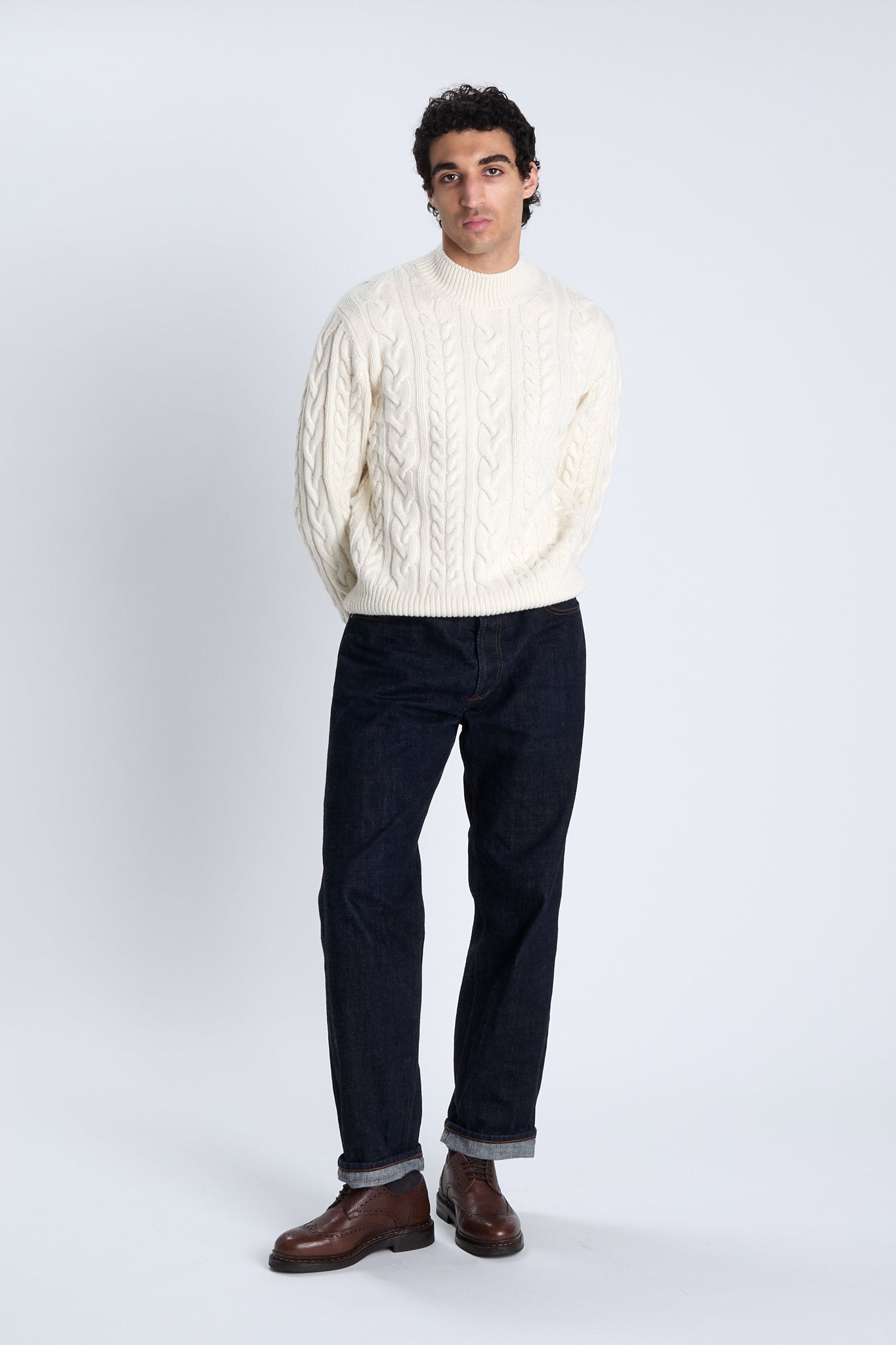 Molene sweater in ecru