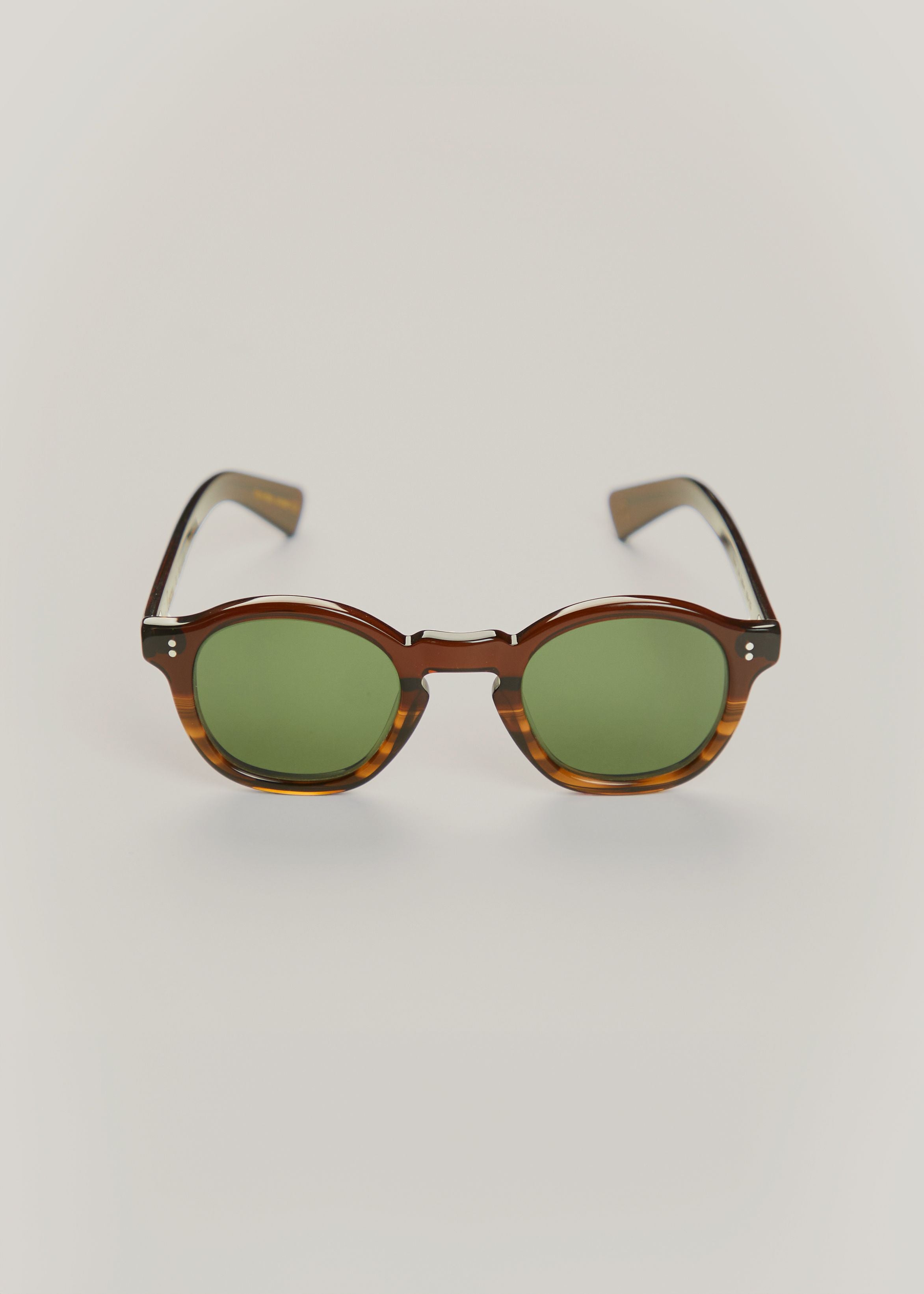 Lunettes de soleil Mose XL marron en acétate upcyclé Bonnegueule