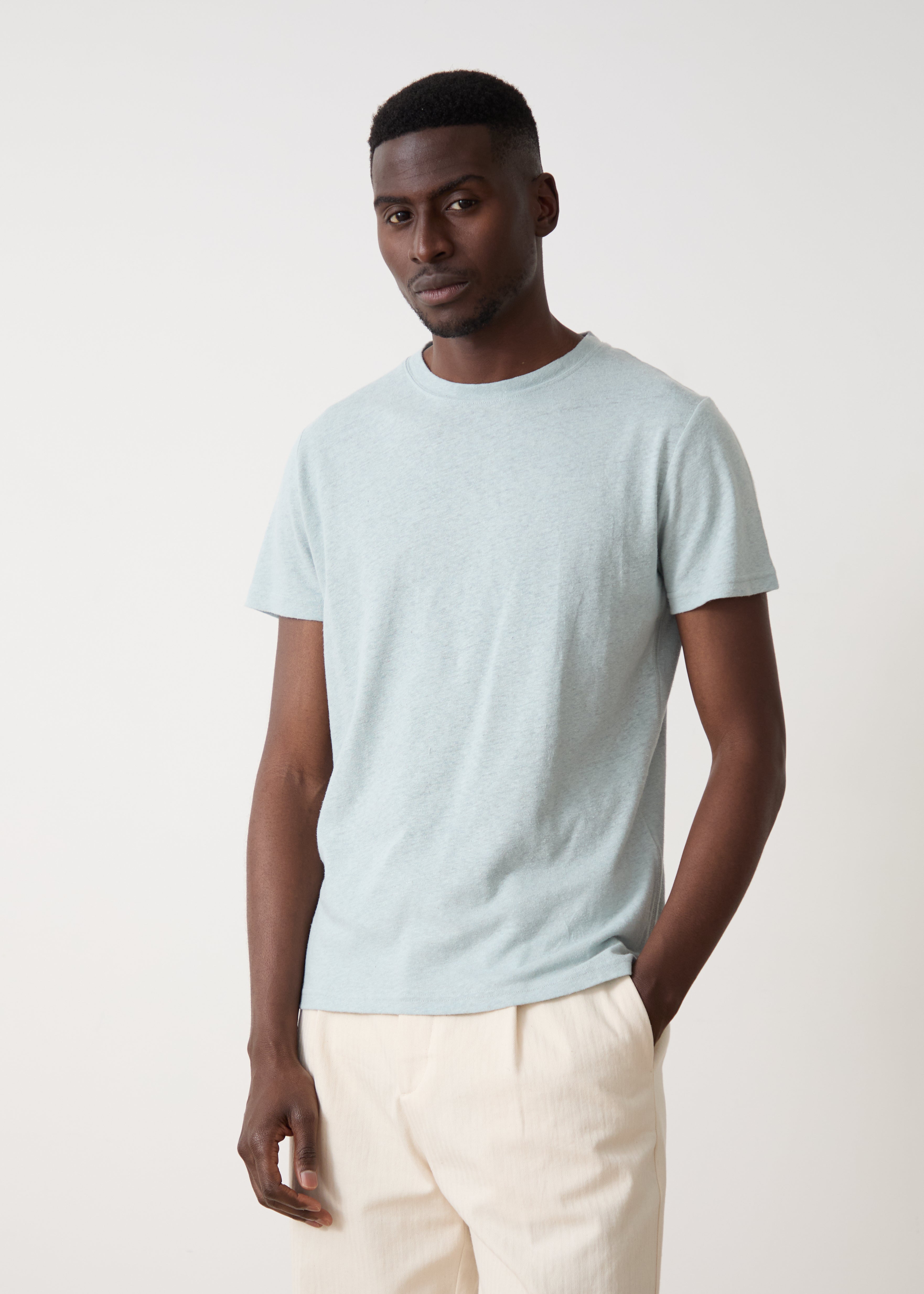 Miami t-shirt in sky blue